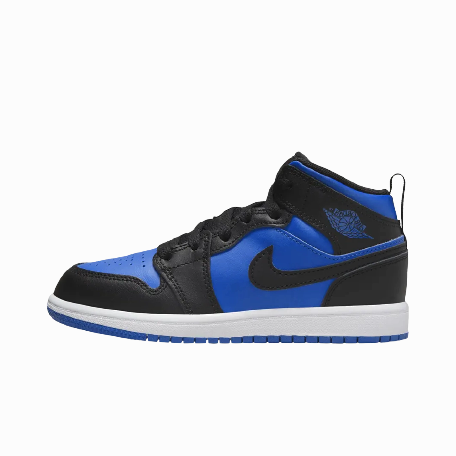 Jordan 1 Mid Black Royal Blue (PS)