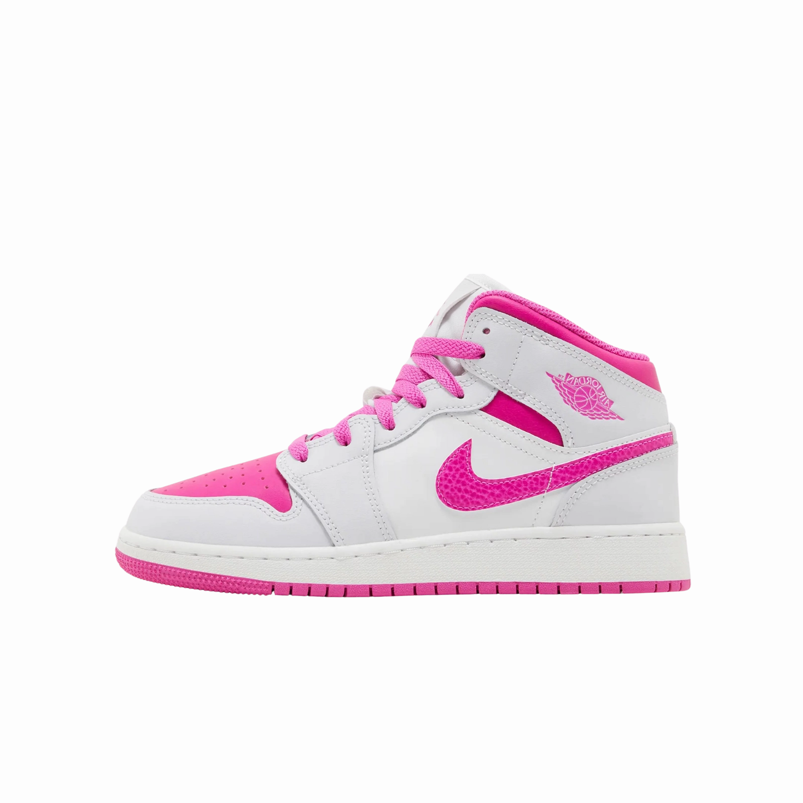 Jordan 1 Mid Fire Pink (GS)