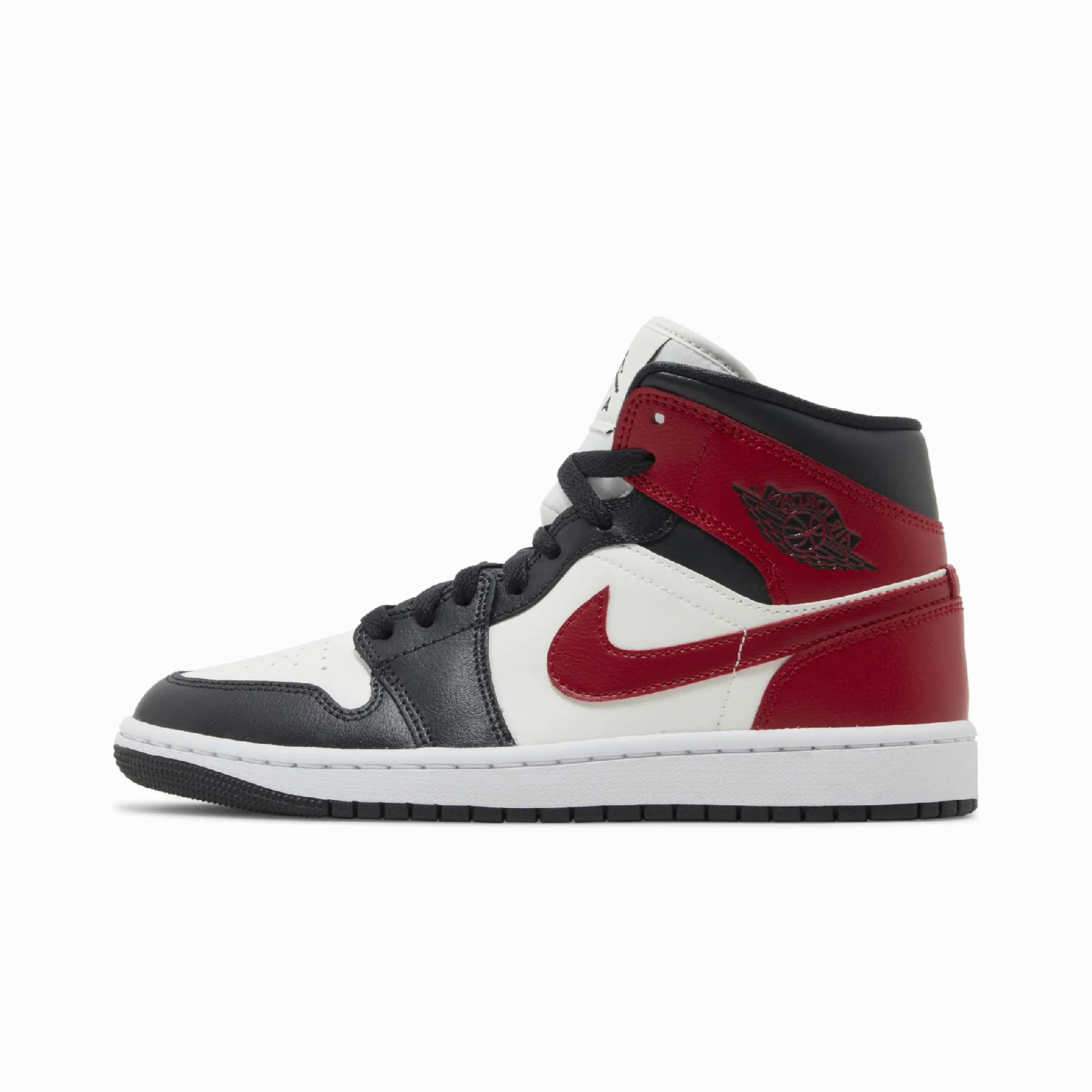 Jordan 1 Mid Gym Red Off Noir (Women's)
