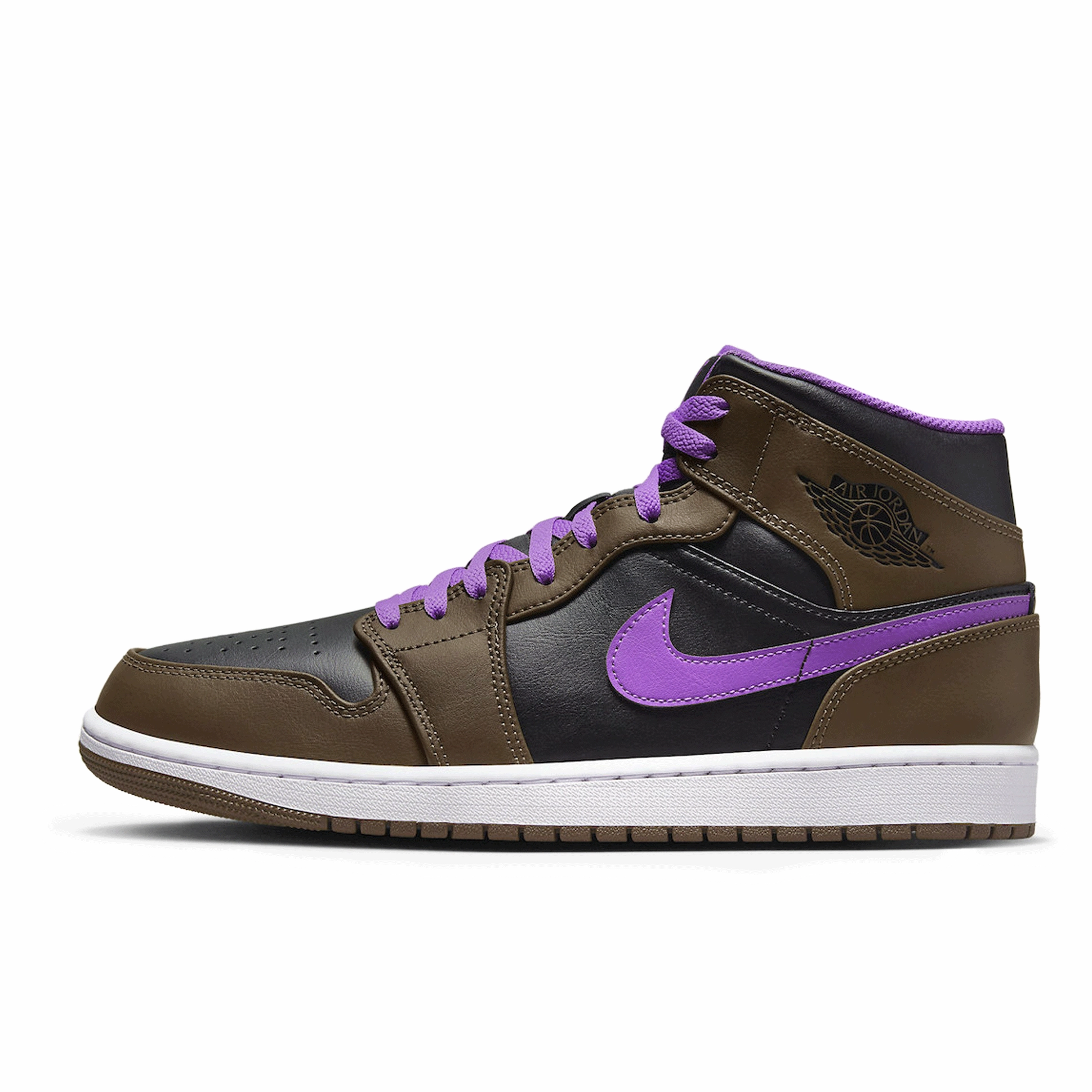 Jordan 1 Mid Purple Mocha (GS)