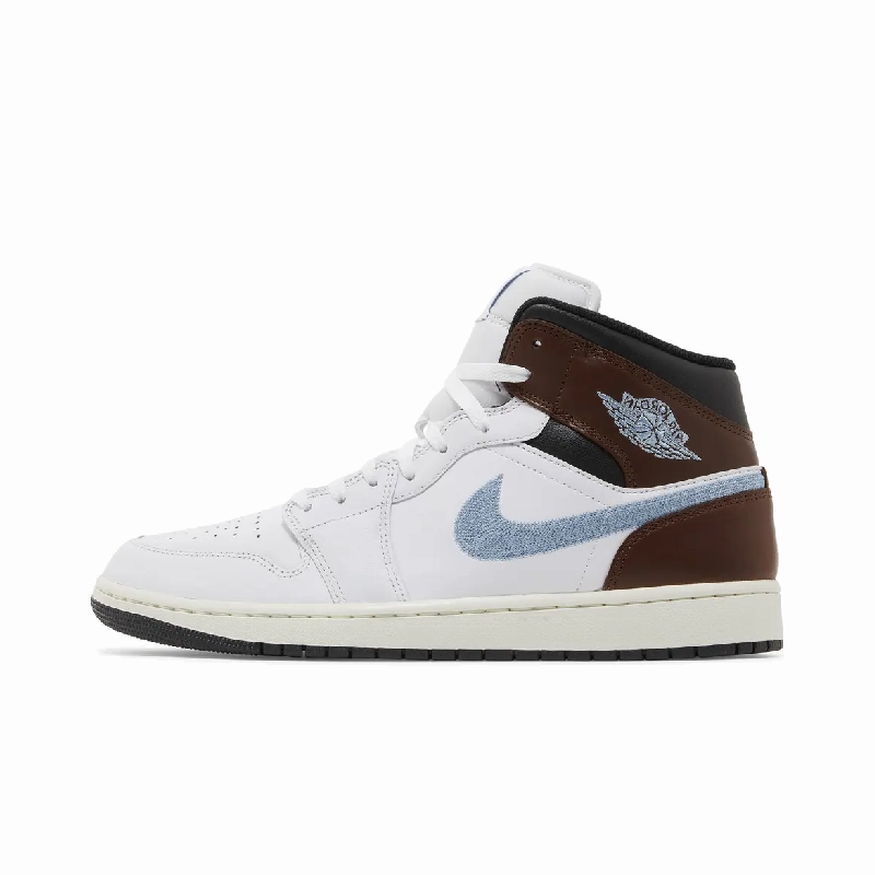 Jordan 1 Mid SE Brown Blue Grey