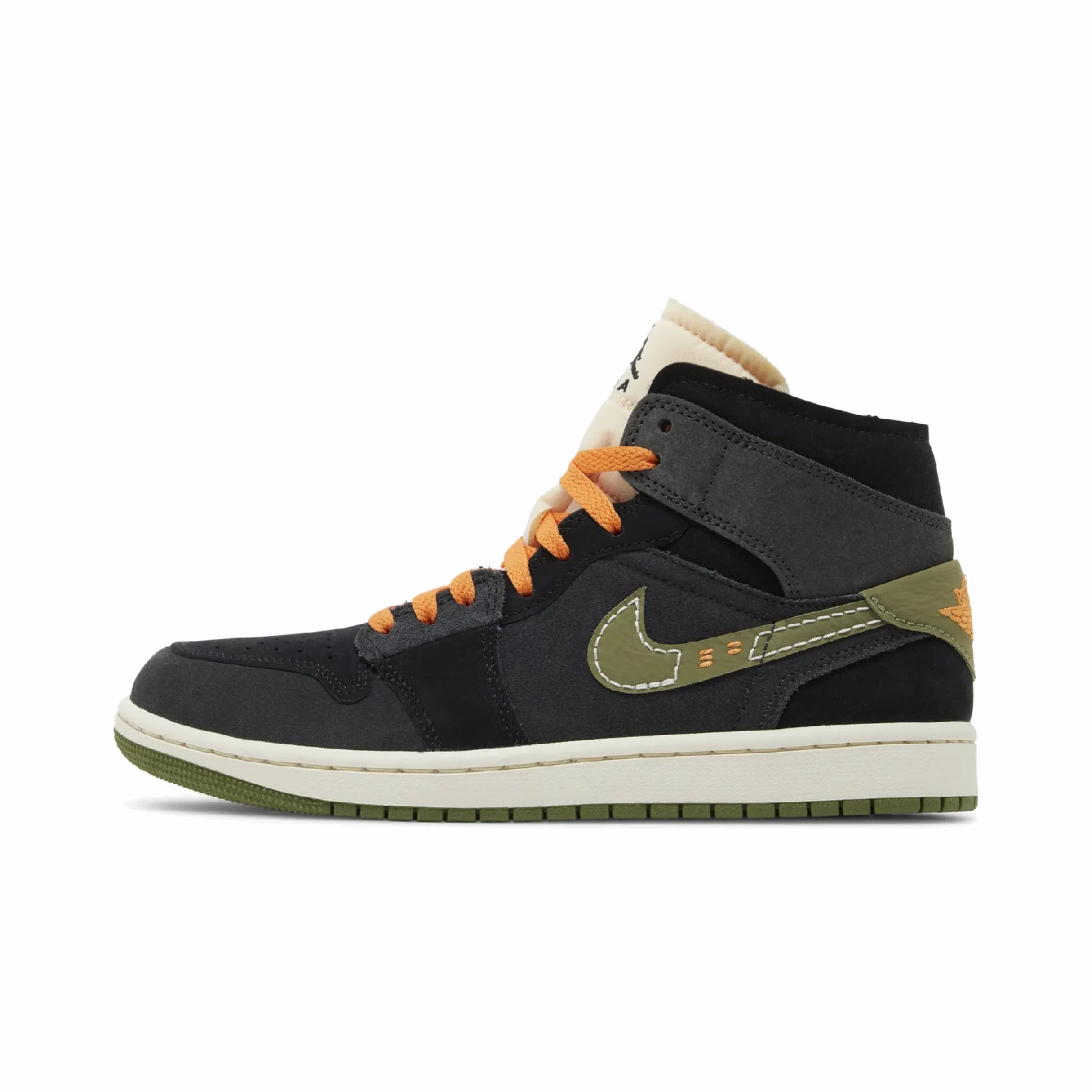 Jordan 1 Mid SE Craft Anthracite Light Olive