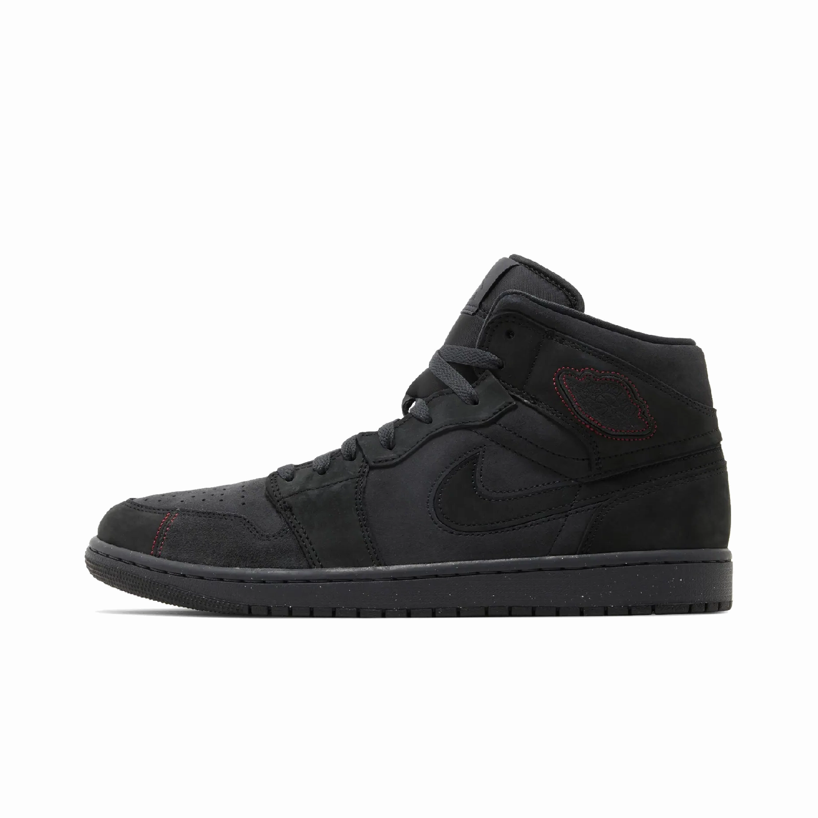 Jordan 1 Mid SE Craft Dark Smoke Red