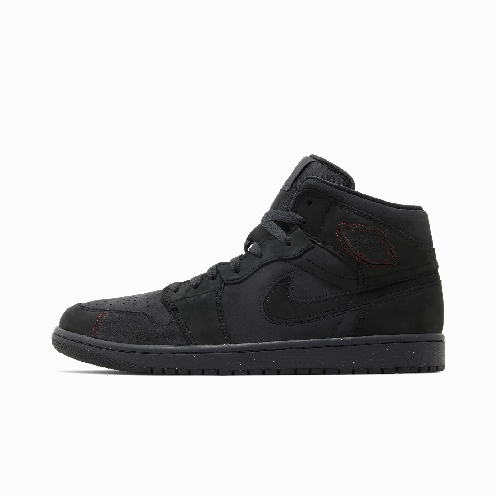 Jordan 1 Mid SE Craft Dark Smoke Red