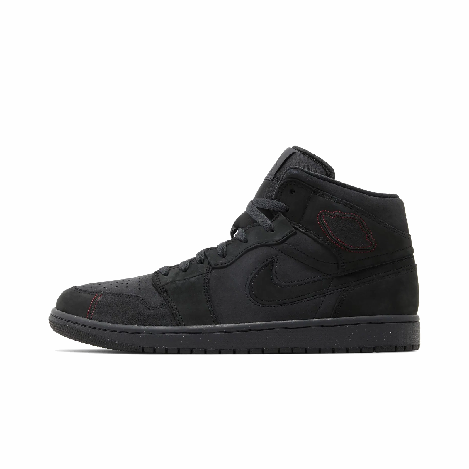 Jordan 1 Mid SE Craft Dark Smoke Red