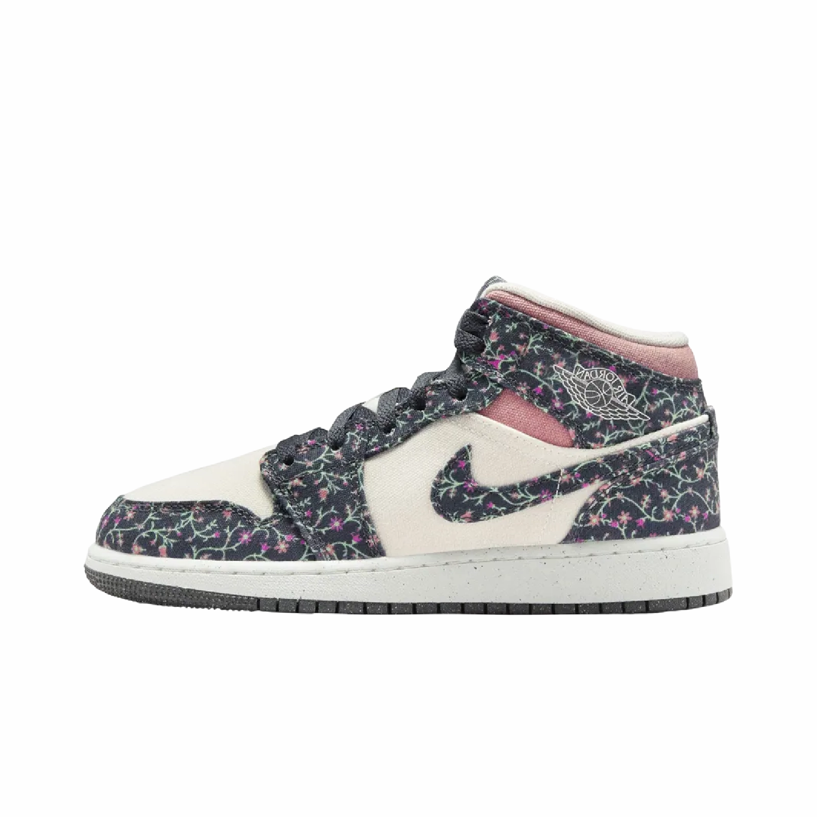 Jordan 1 Mid SE Floral (GS)