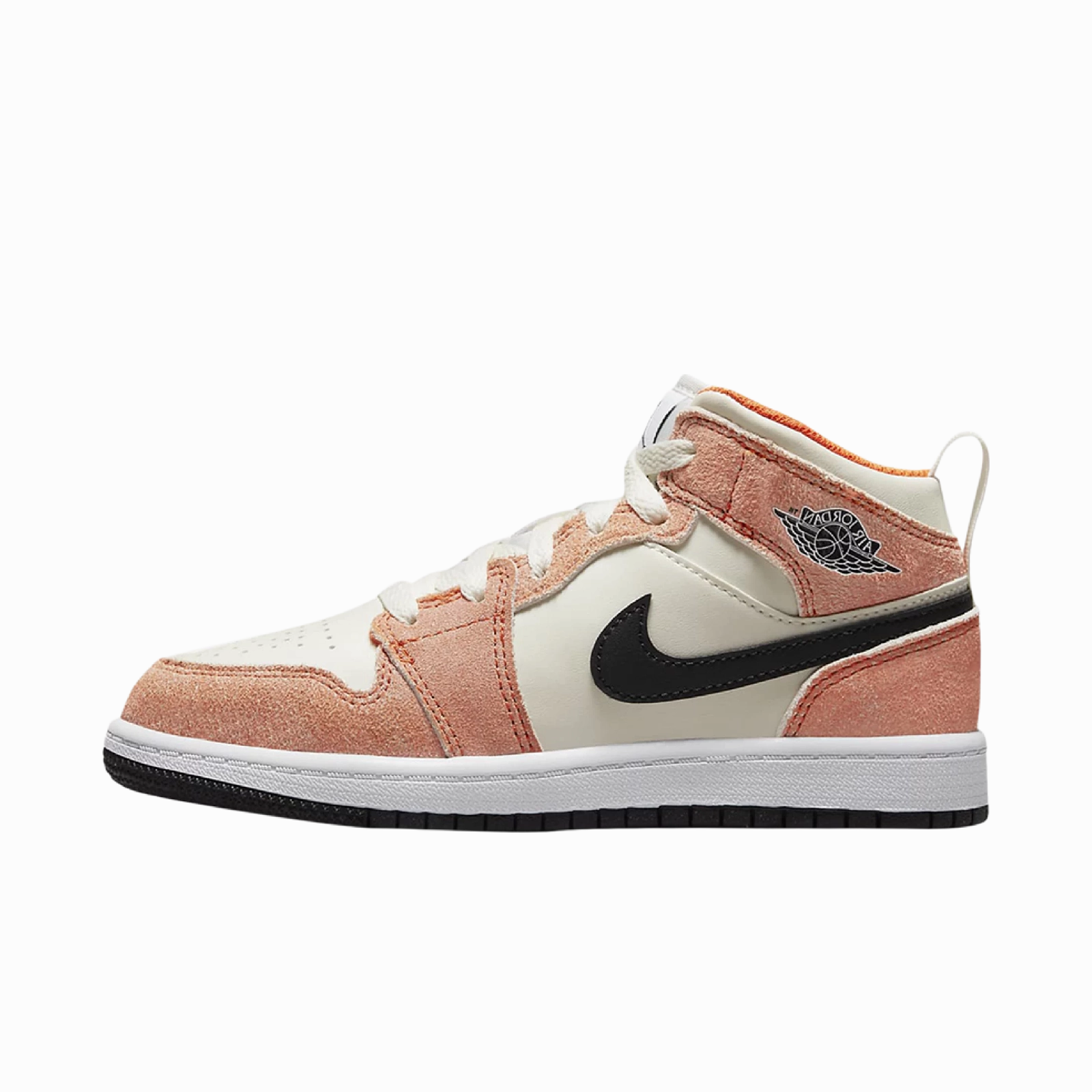 Jordan 1 Mid SE Orange Suede (PS)