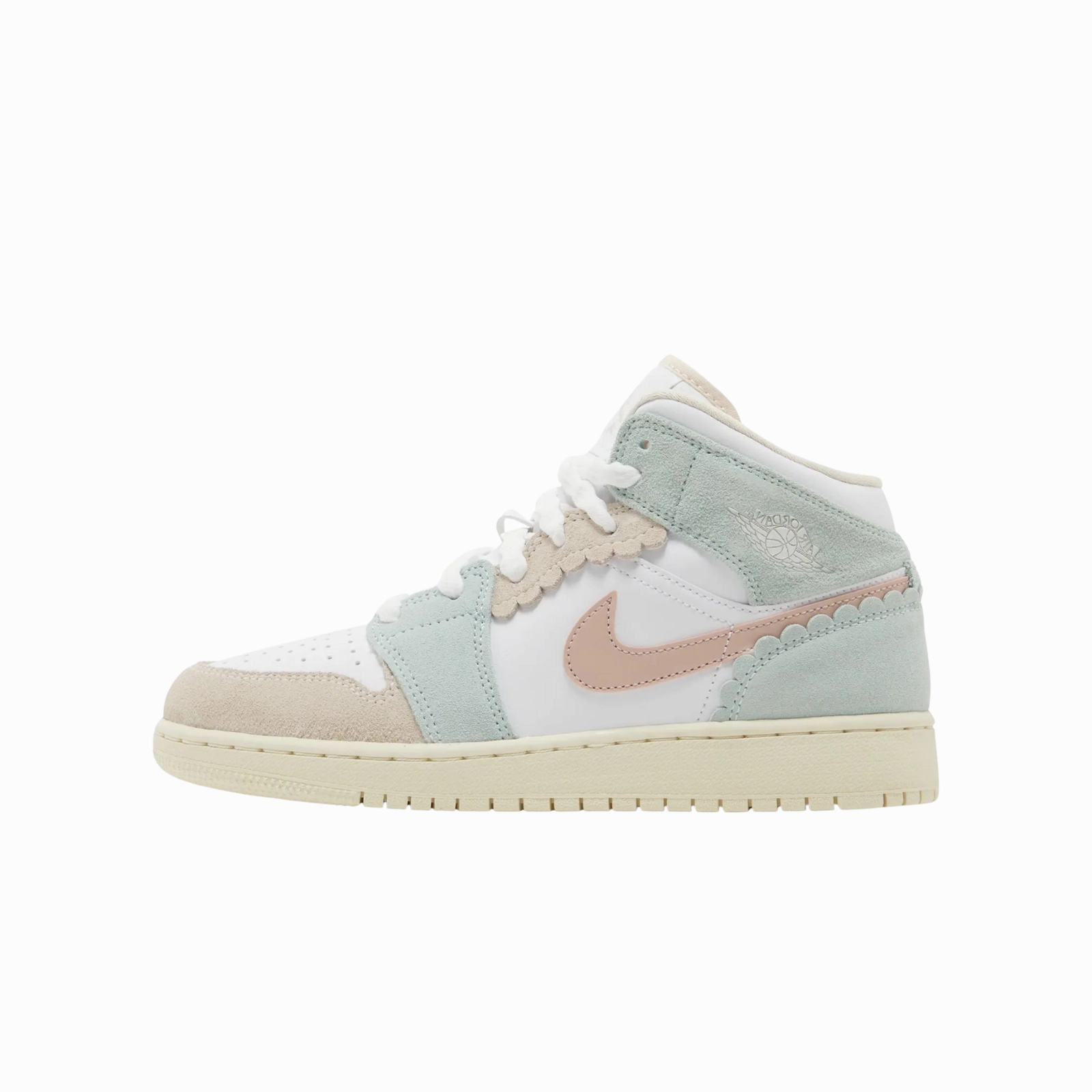 Jordan 1 Mid SE Pink Oxford (GS)