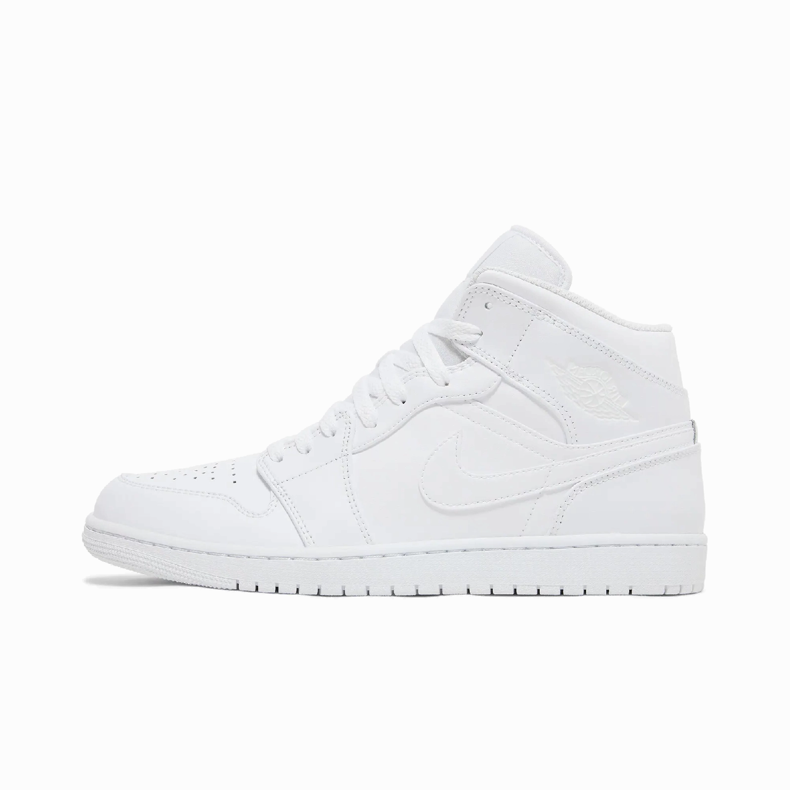 Jordan 1 Mid Triple White (2022/2023)