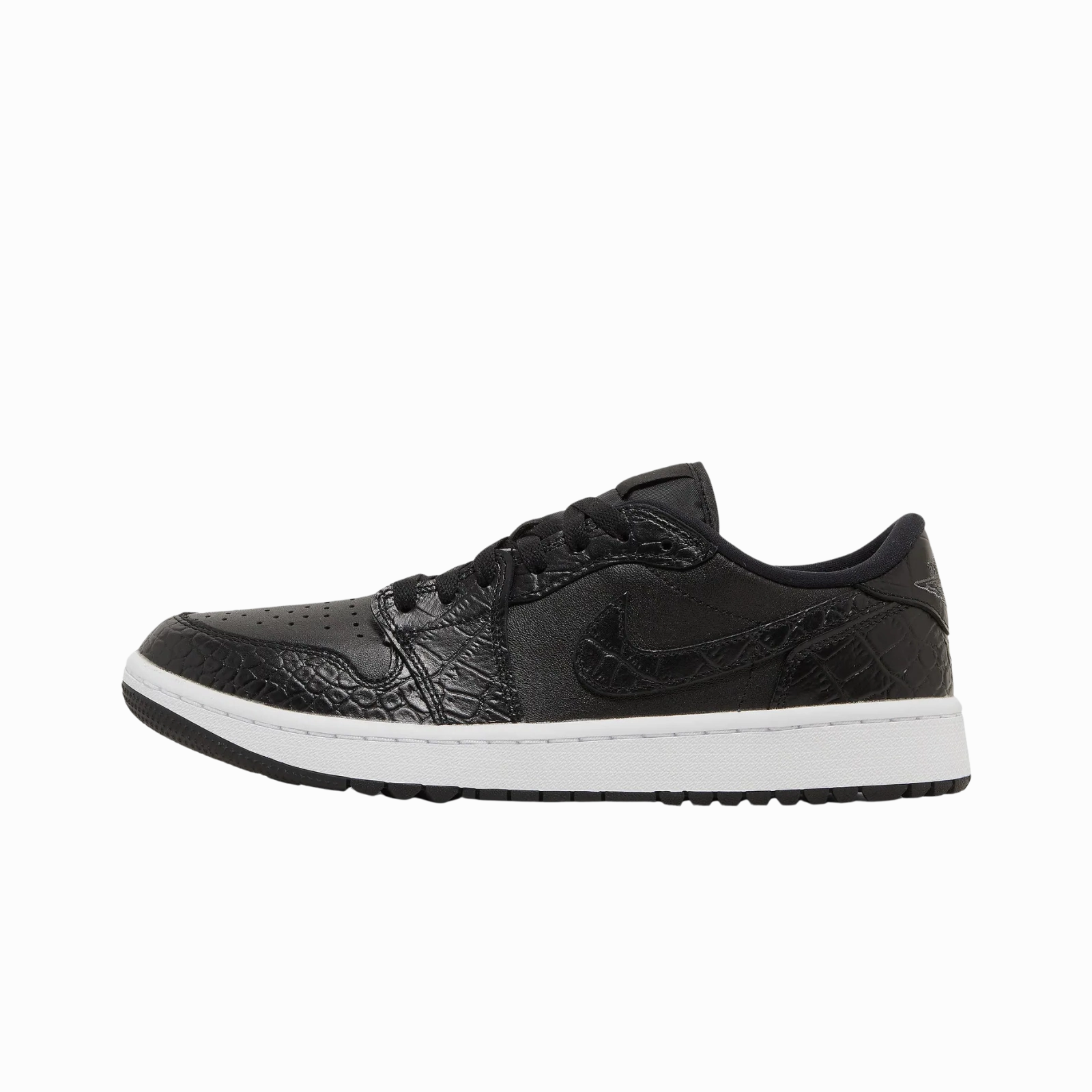 Jordan 1 Retro Low Golf Black Croc