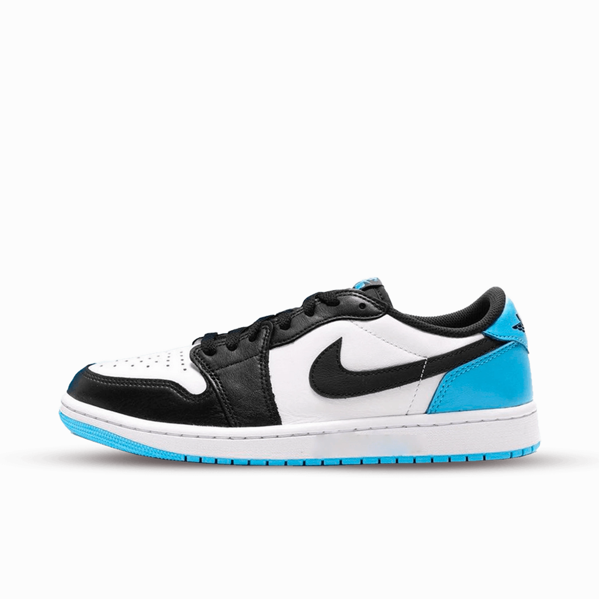 Jordan 1 Retro Low OG Black Dark Powder Blue