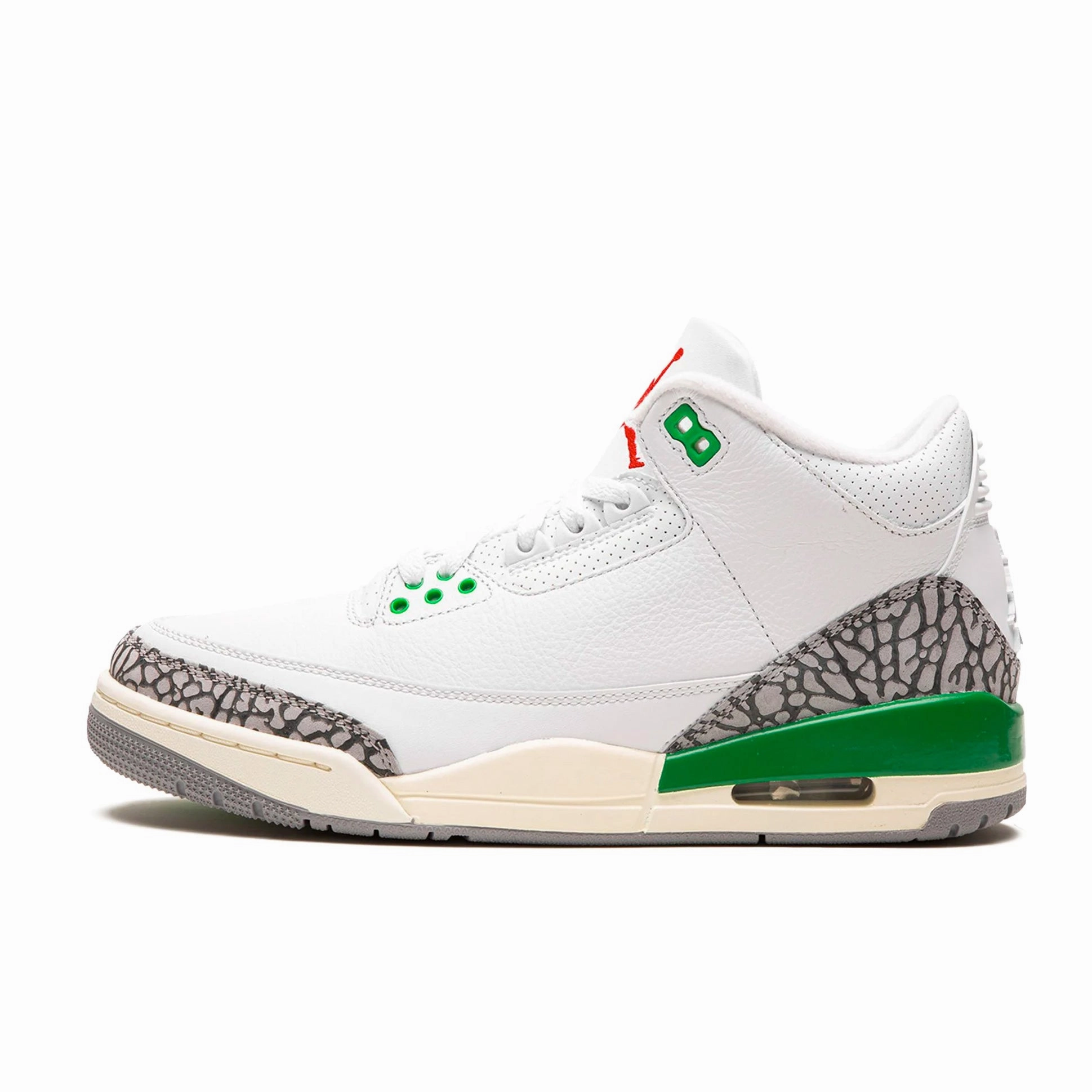 Jordan 3 Retro Lucky Green (Women's)