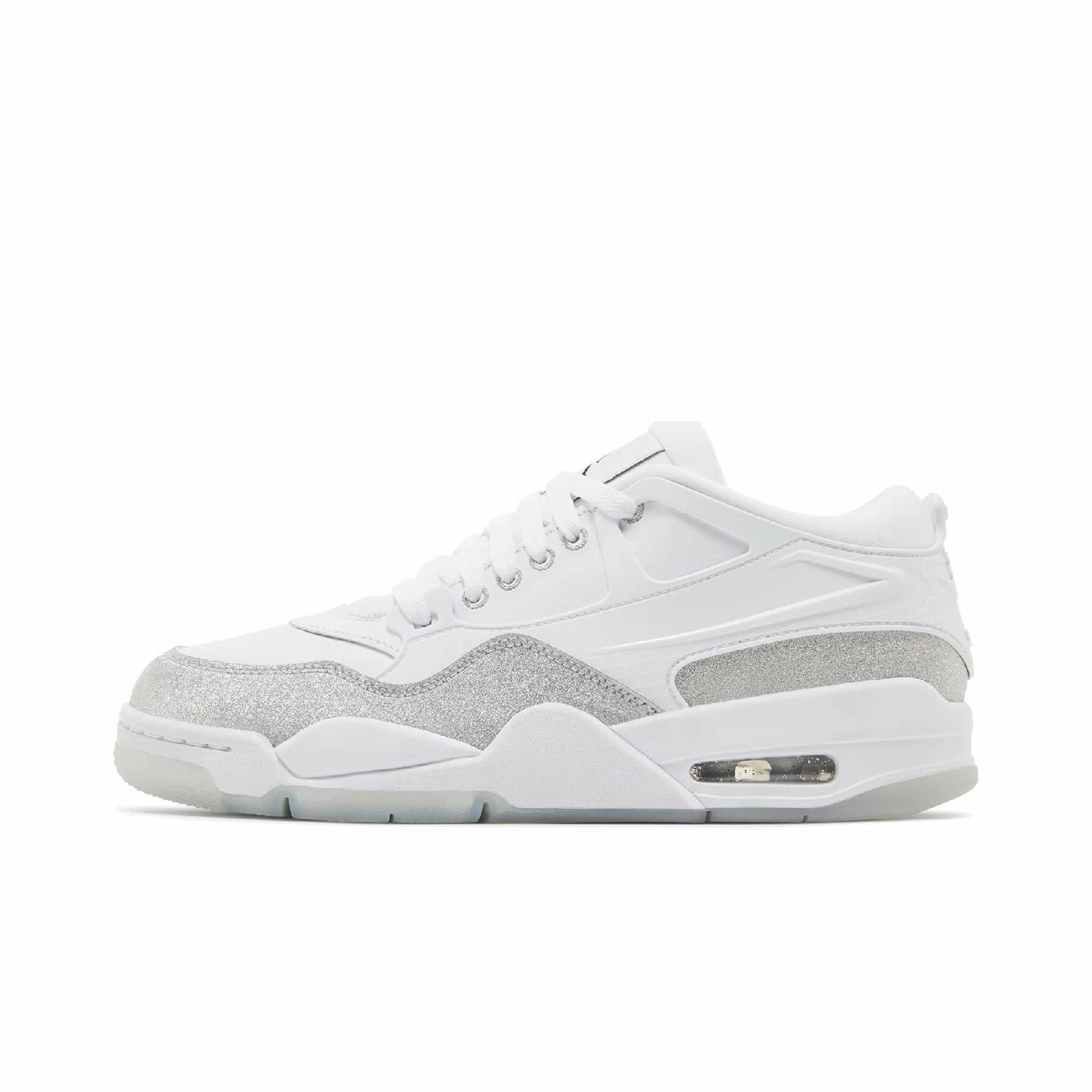 Jordan 4 RM White Metallic Silver (Women's)