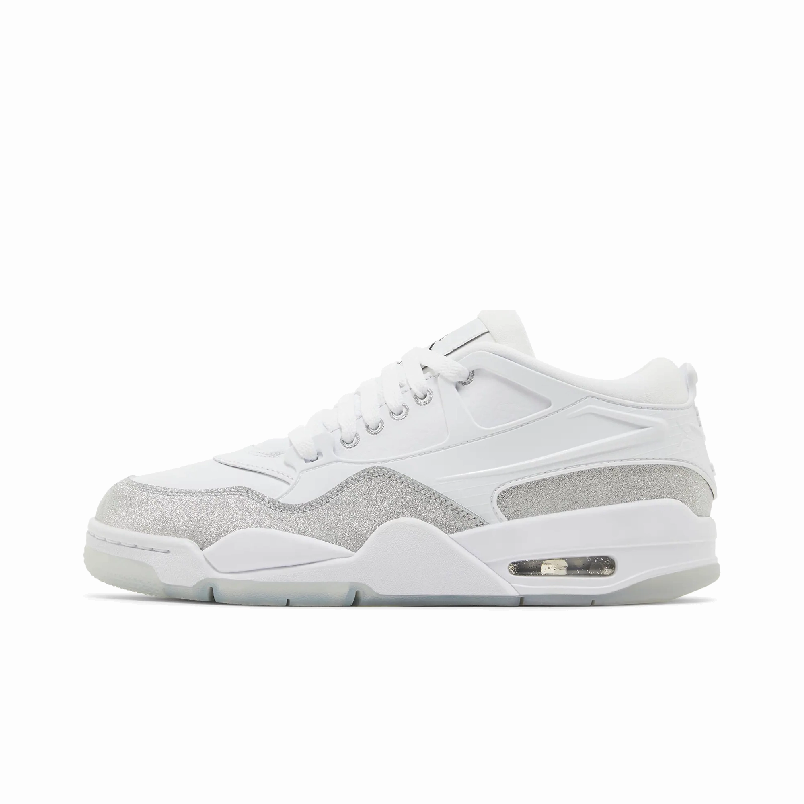 Jordan 4 RM White Metallic Silver (Women's)