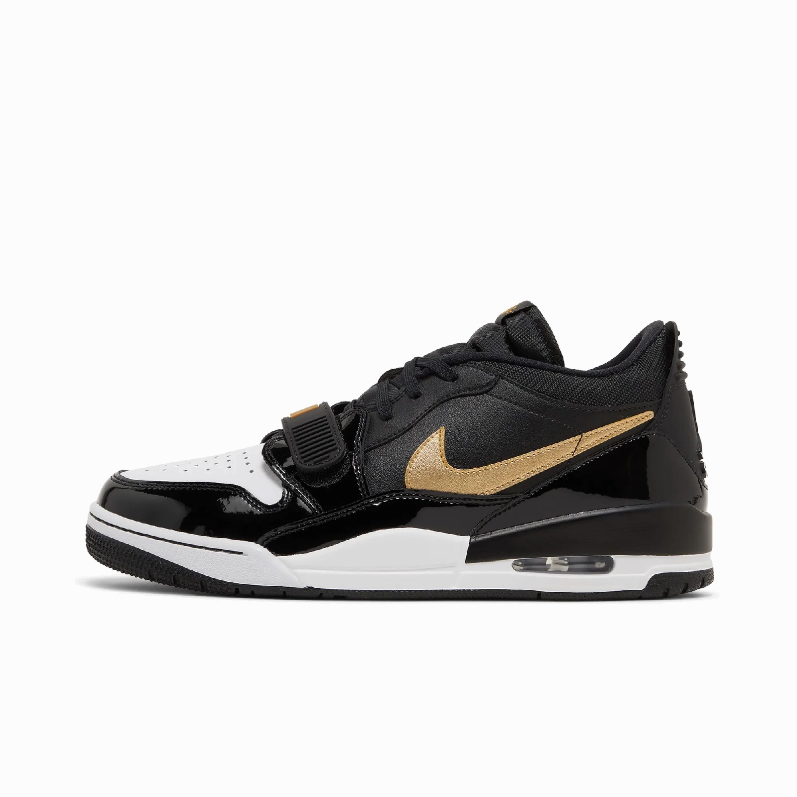 Jordan Legacy 312 Low Black Metallic Gold