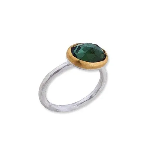 Katya Ring with Green Tourmaline