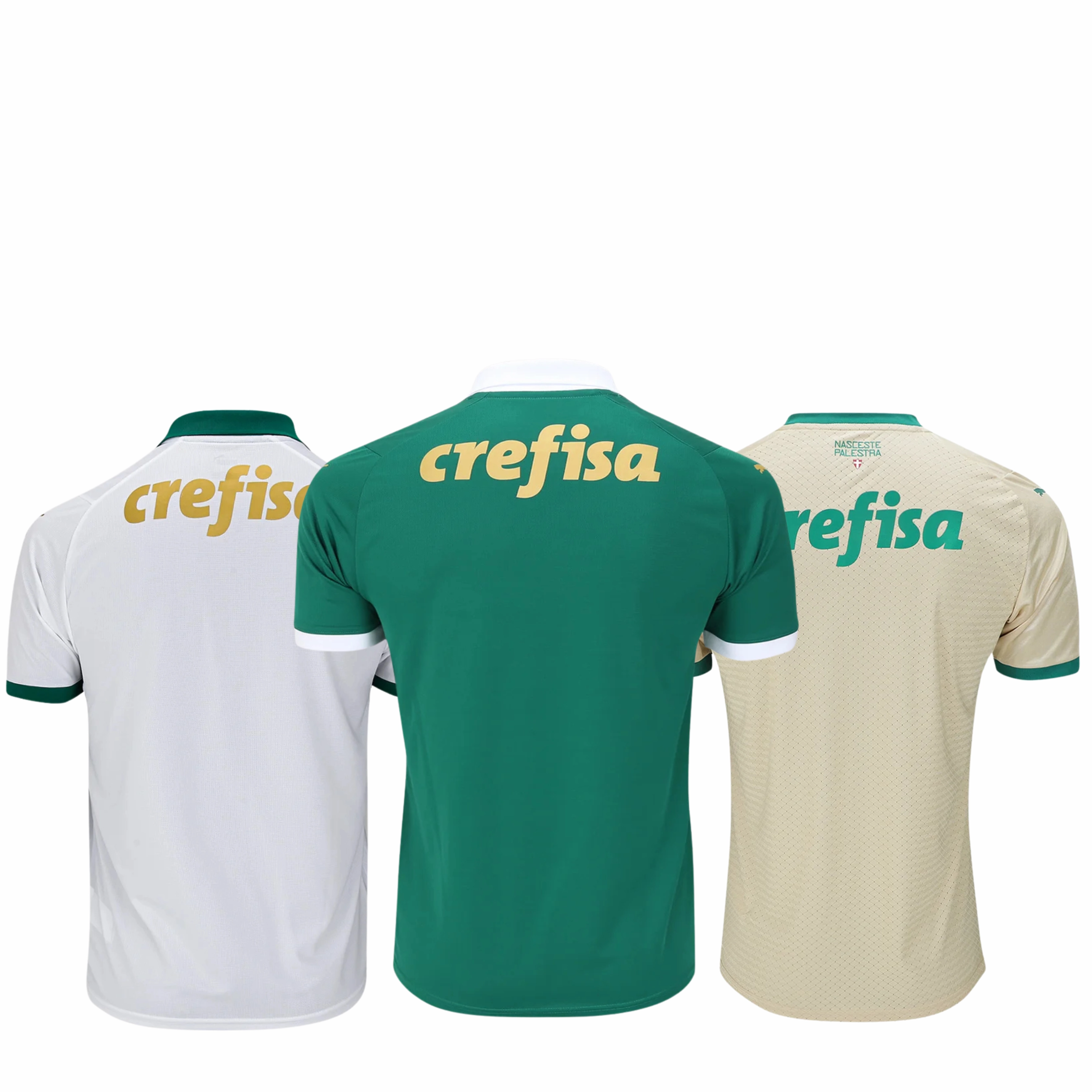 Kit Palmeiras I, II, III 24/25   Brinde - Verso -  Kit Torcedor football fan water bottles