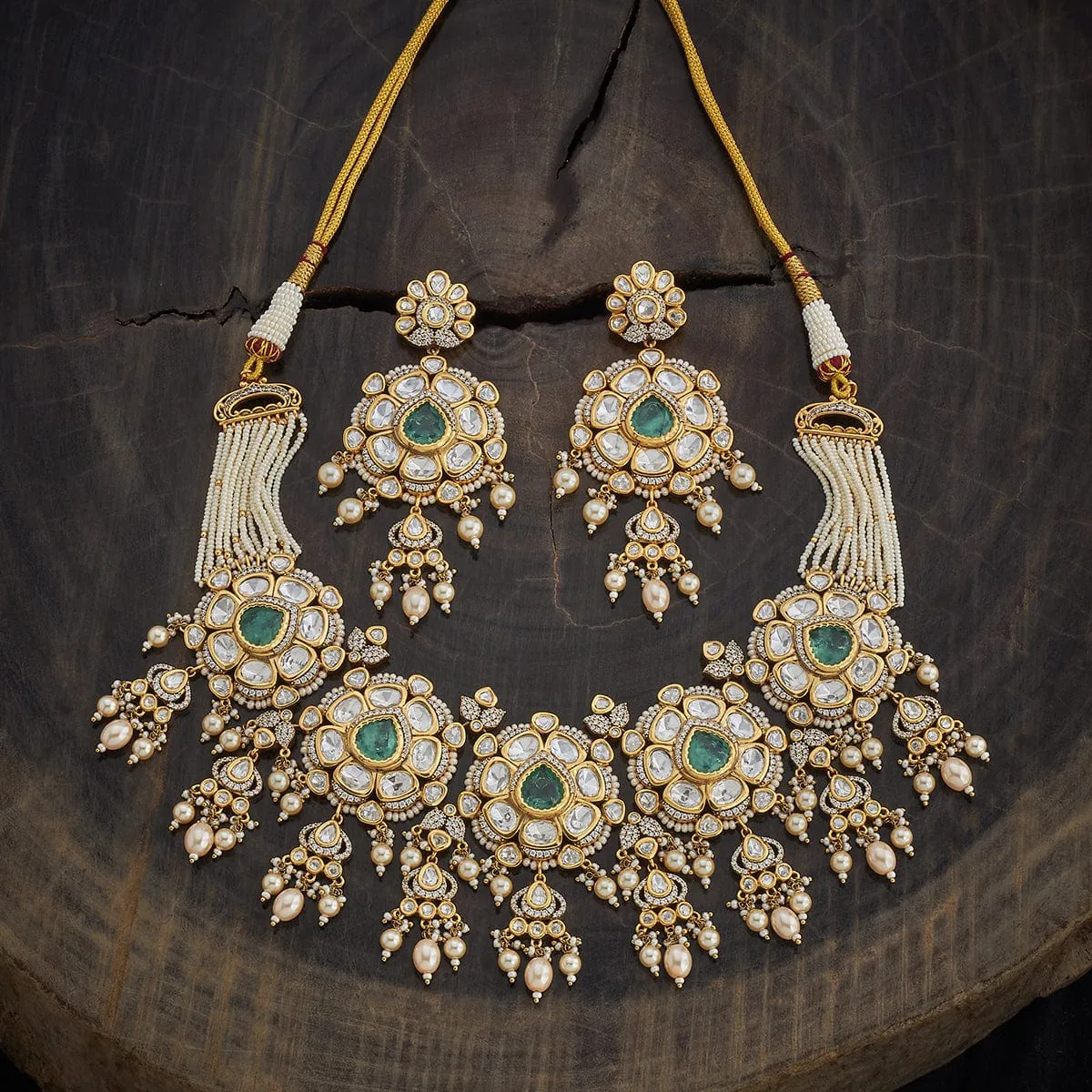 Kundan Necklace 163990