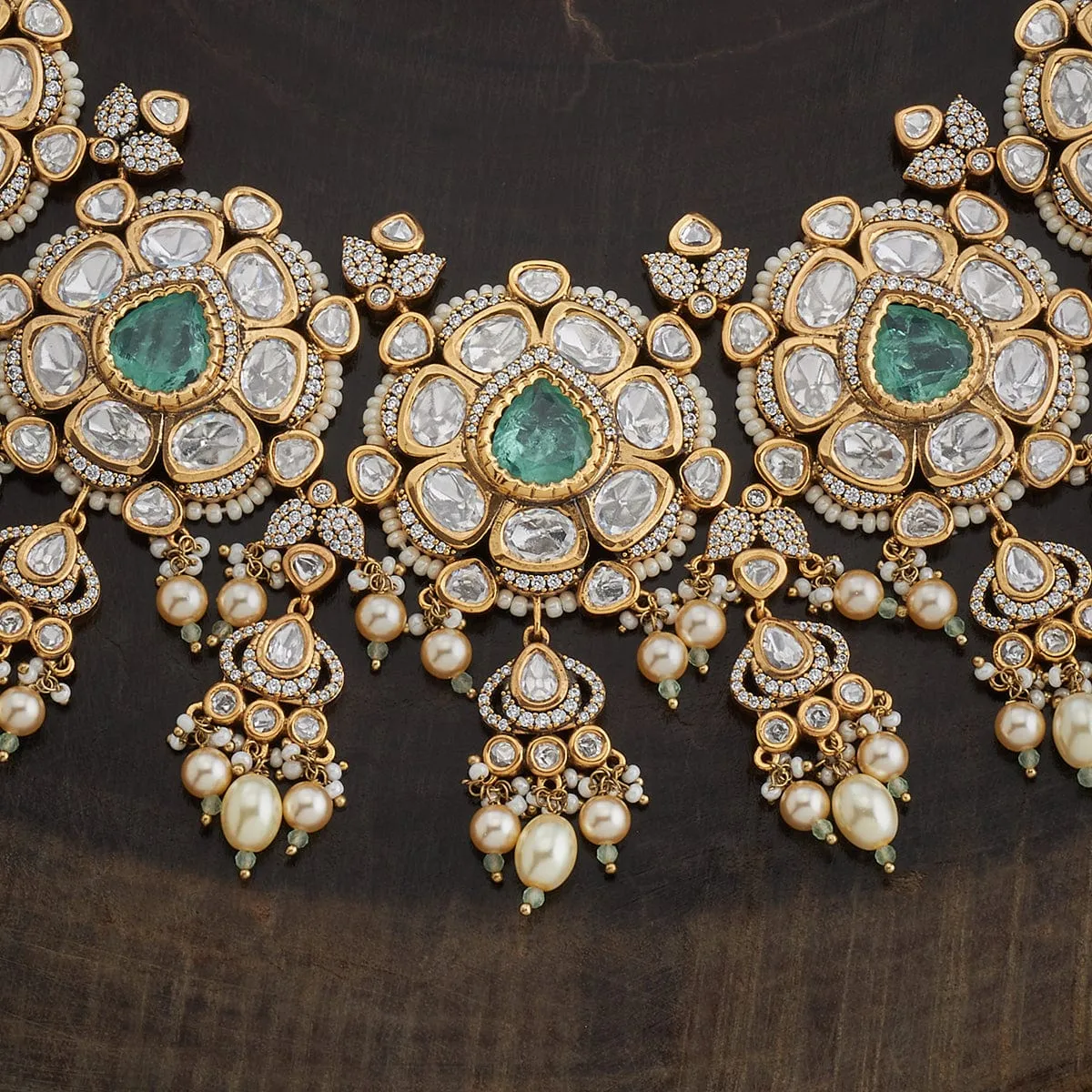 Kundan Necklace 163990
