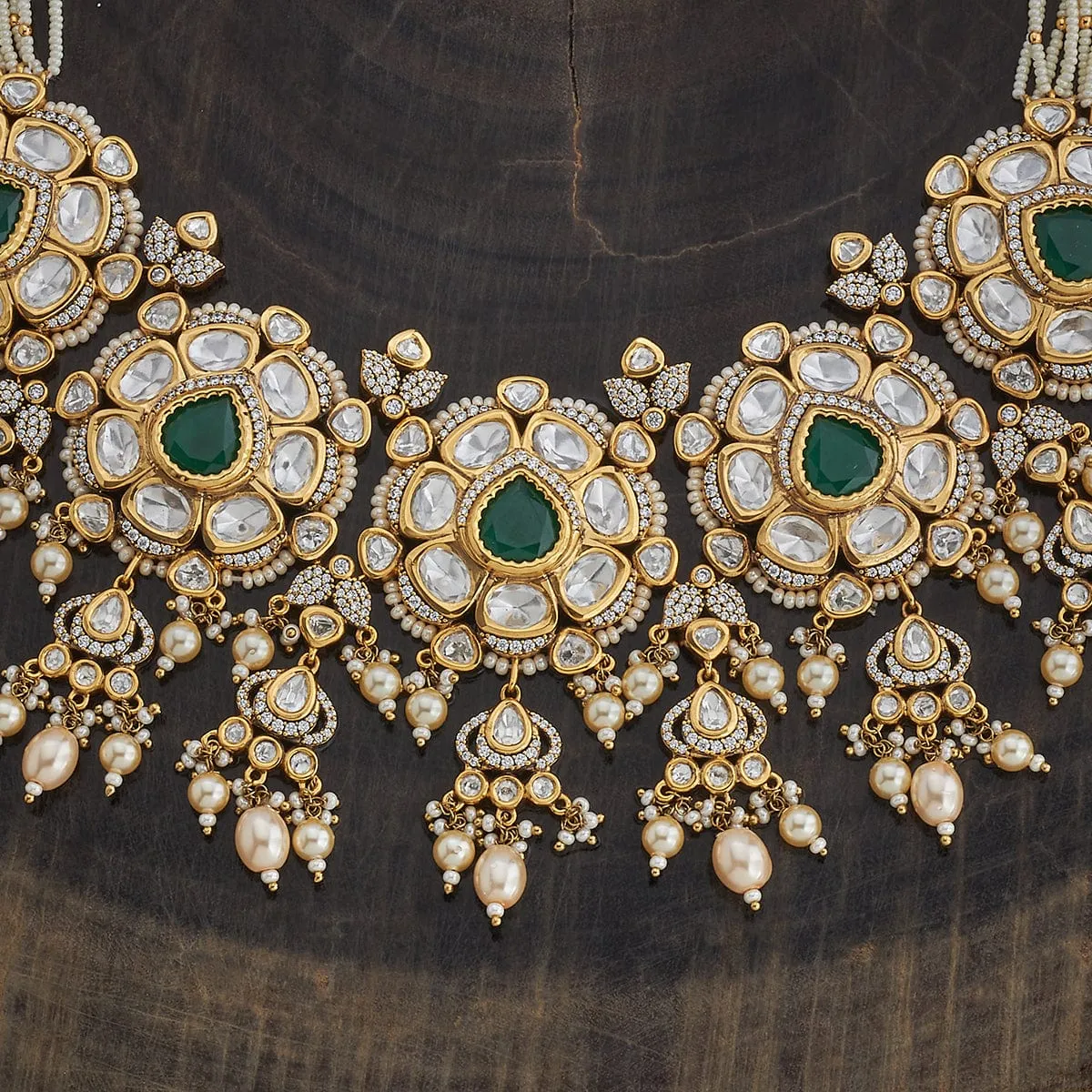 Kundan Necklace 163990