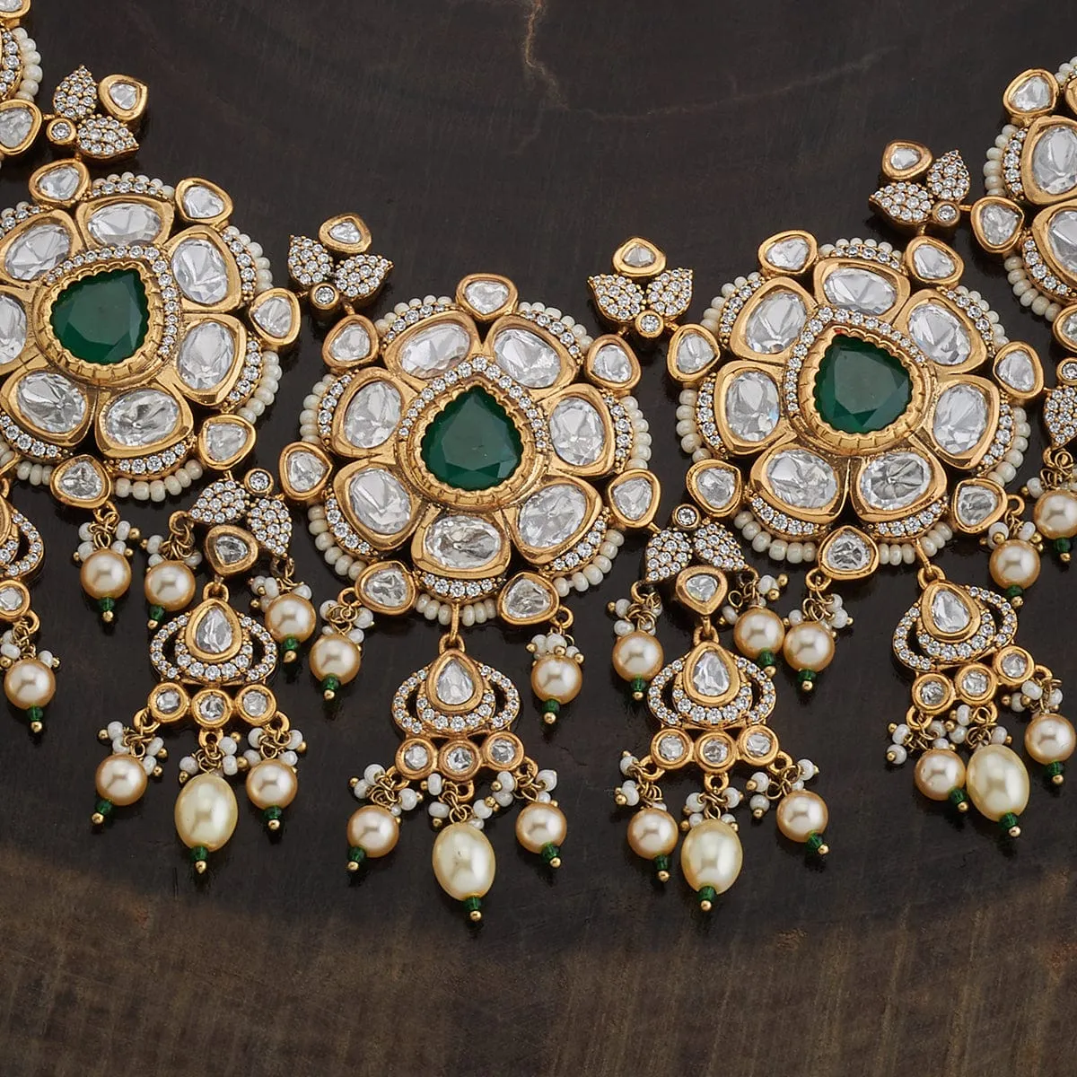 Kundan Necklace 163990