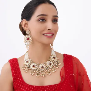 Kundan Necklace 163990