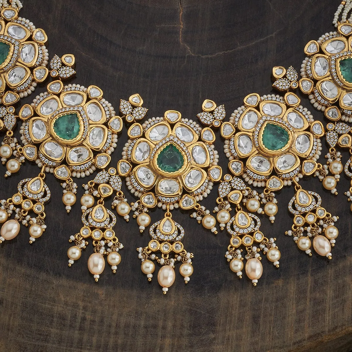 Kundan Necklace 163990