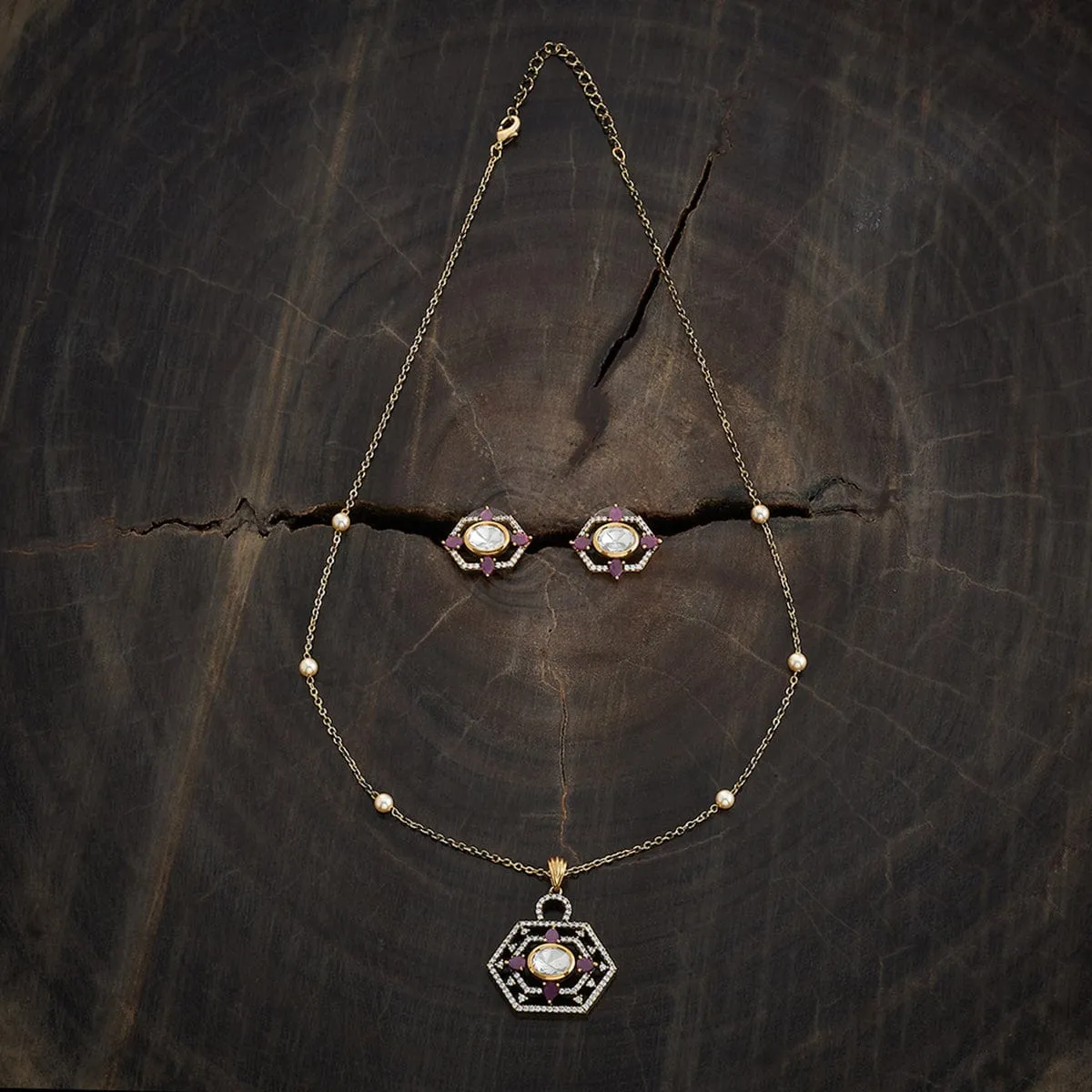 Kundan Necklace 173026