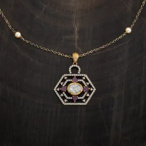 Kundan Necklace 173026