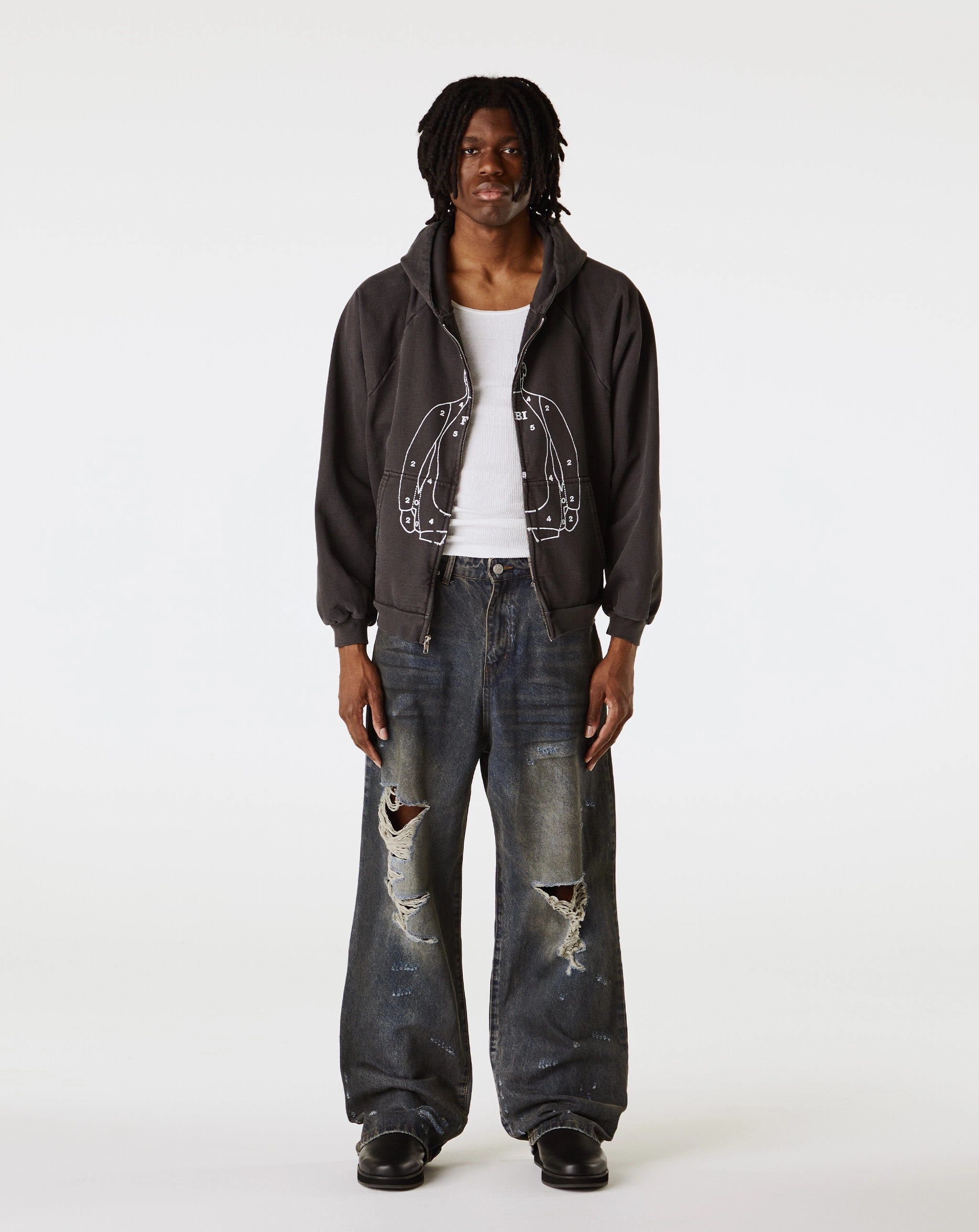 Lax Baggy Denim 'Junkyard Wash'