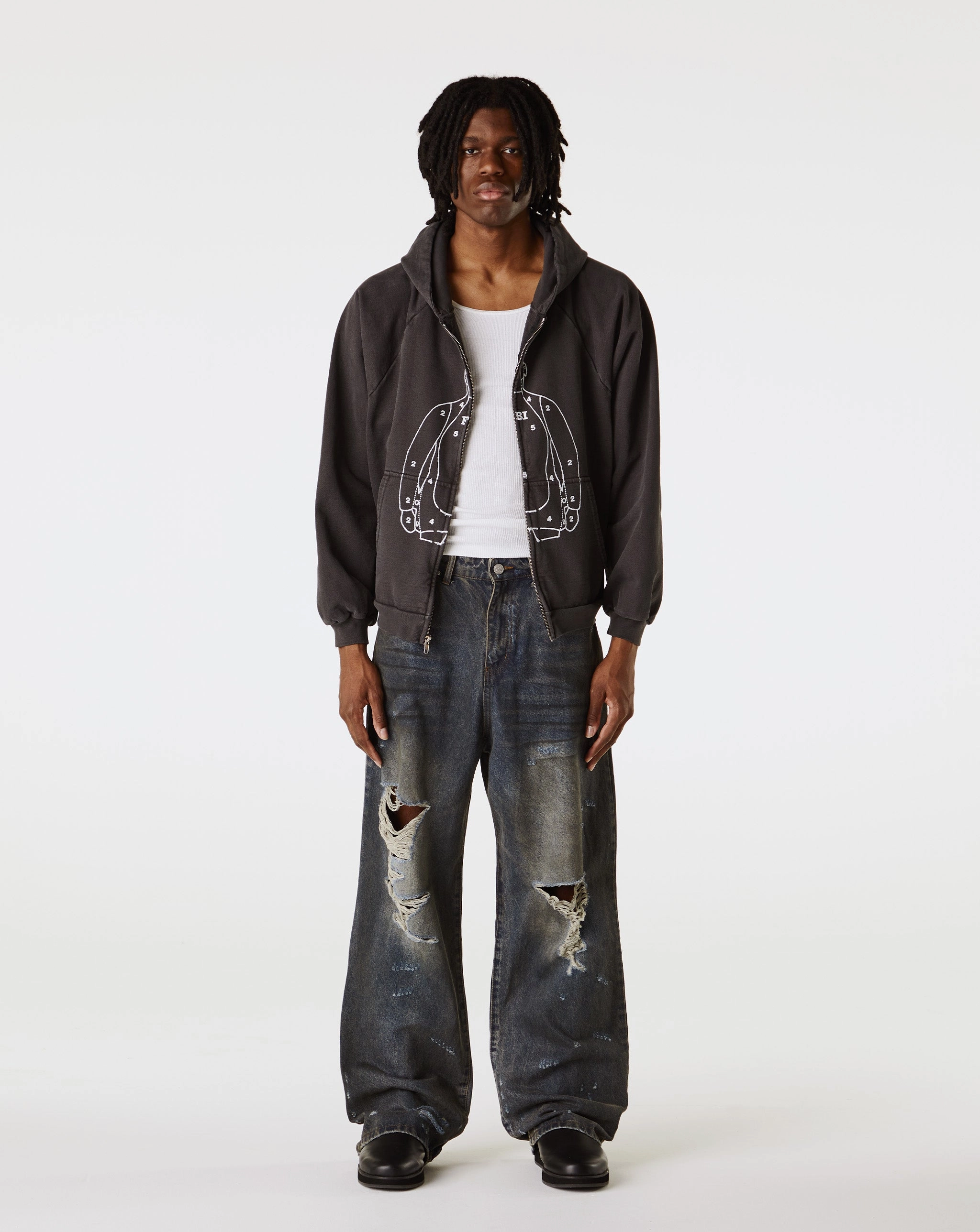 Lax Baggy Denim 'Junkyard Wash'
