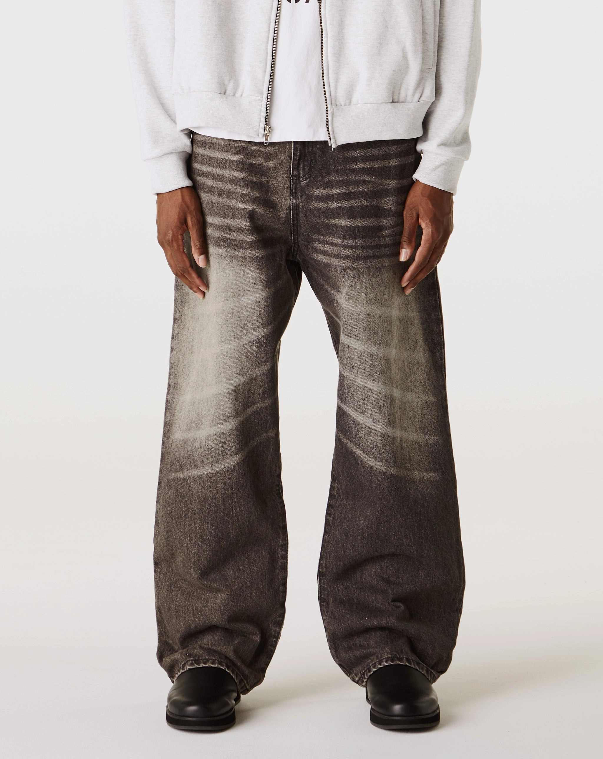 Lax Baggy Denim 'Whisker Wash'