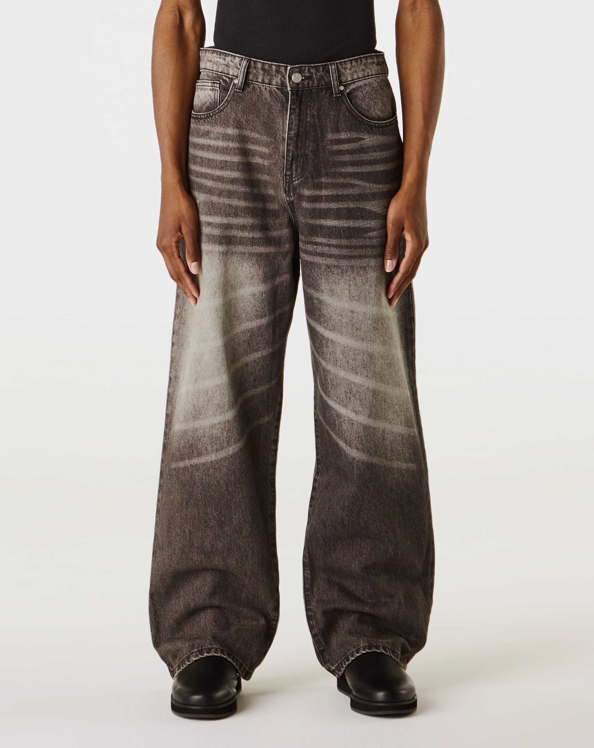 Lax Baggy Denim 'Whisker Wash'