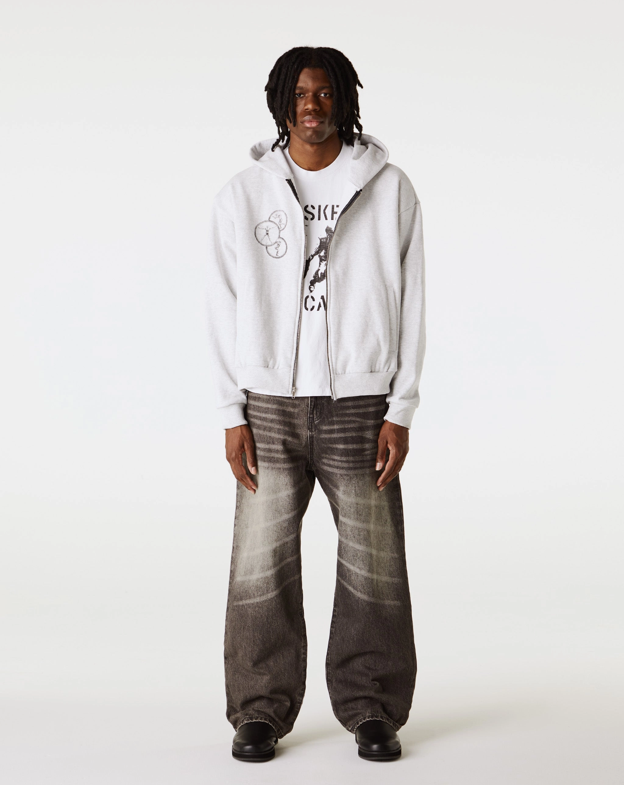 Lax Baggy Denim 'Whisker Wash'