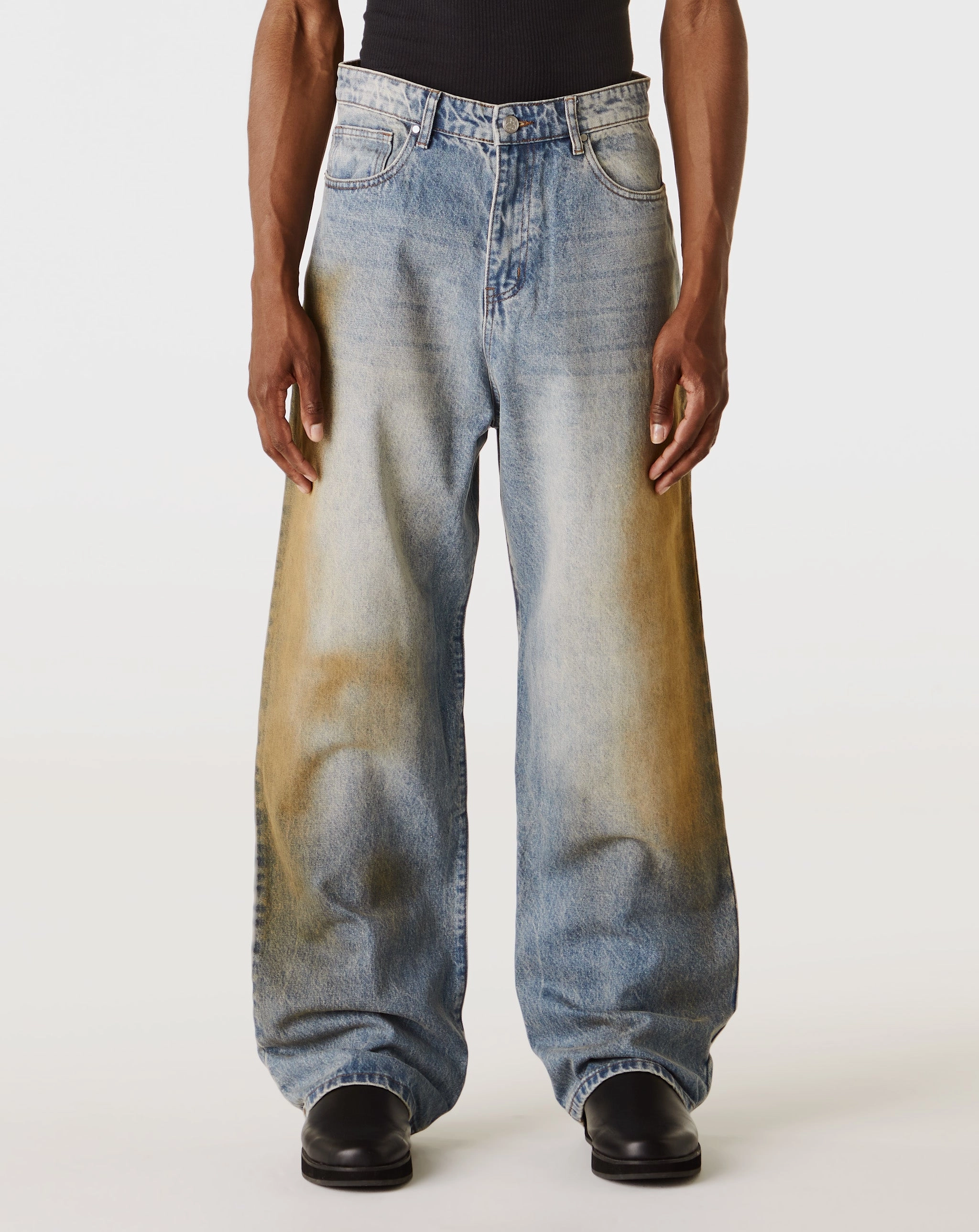 Lax Baggy Denim Mud Wash