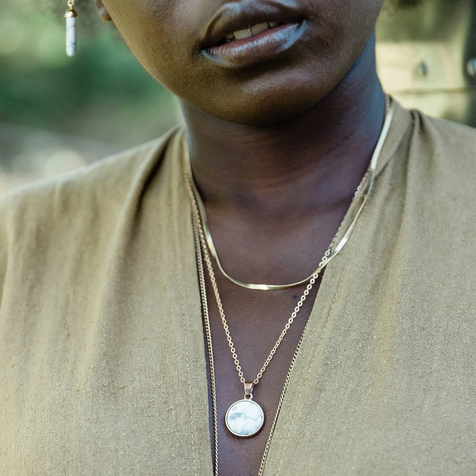 Marble Serenity Necklace