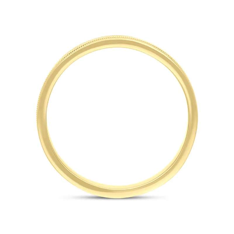 Marco Bicego Uomo 18ct Yellow Gold Unisex Thin Ring D