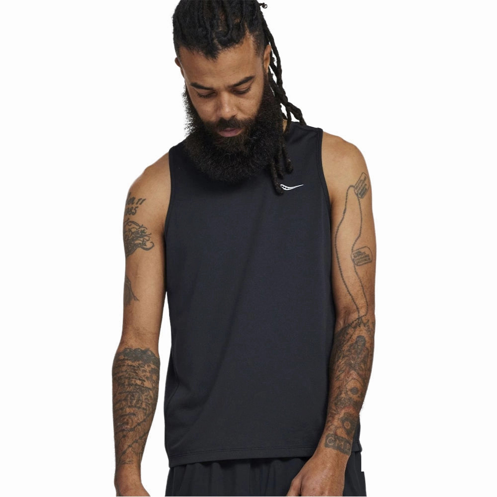 Men's Saucony Stopwatch Singlet Trading Cards Jerseys