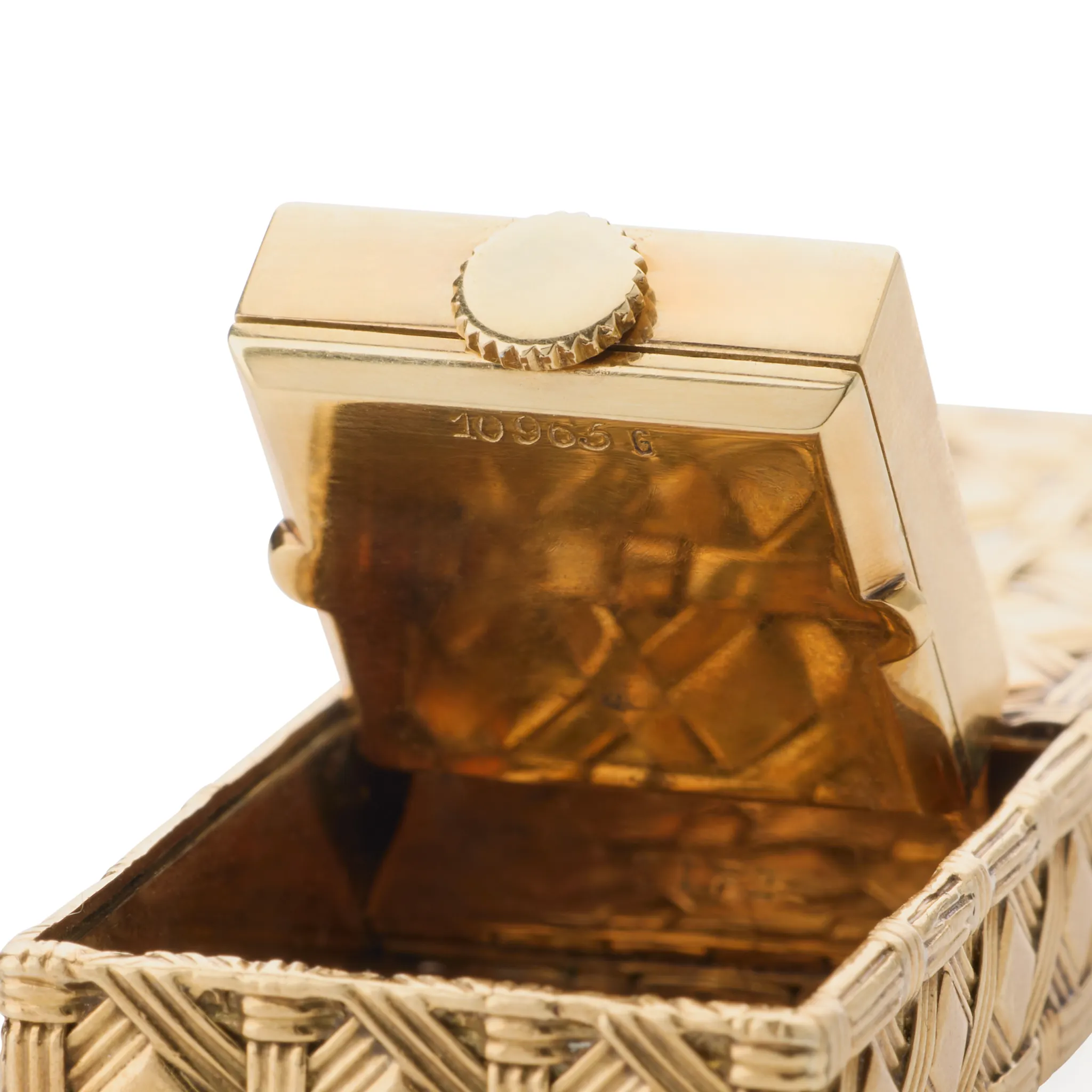 Mid-century Van Cleef & Arpels Paris 18K Gold "Drawer" Watch