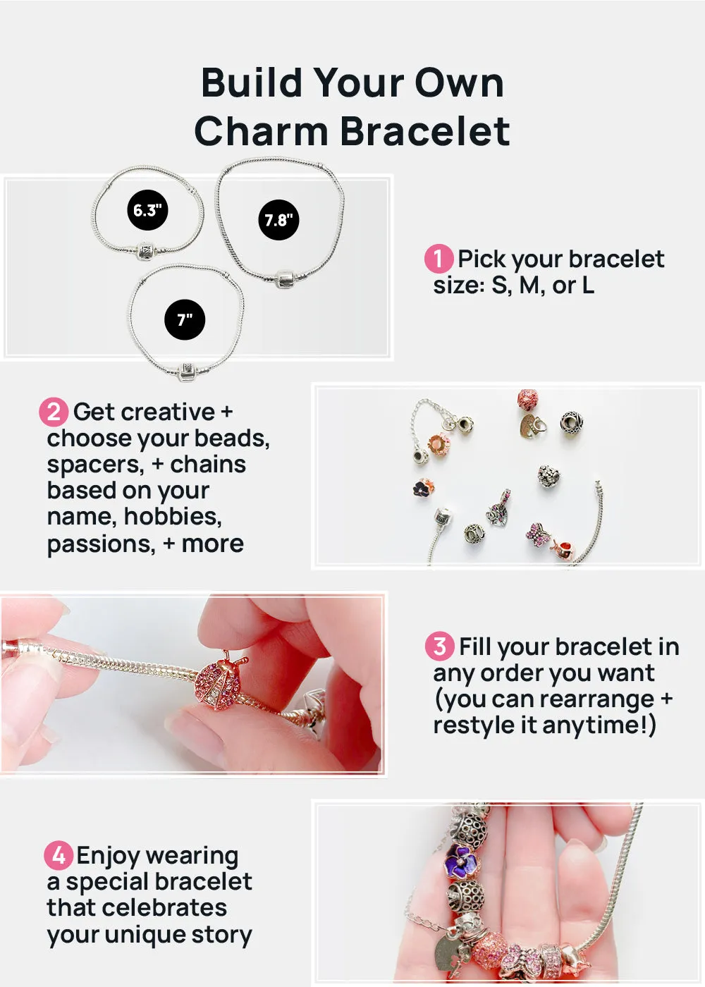 Miss A Bead Charm - Animals