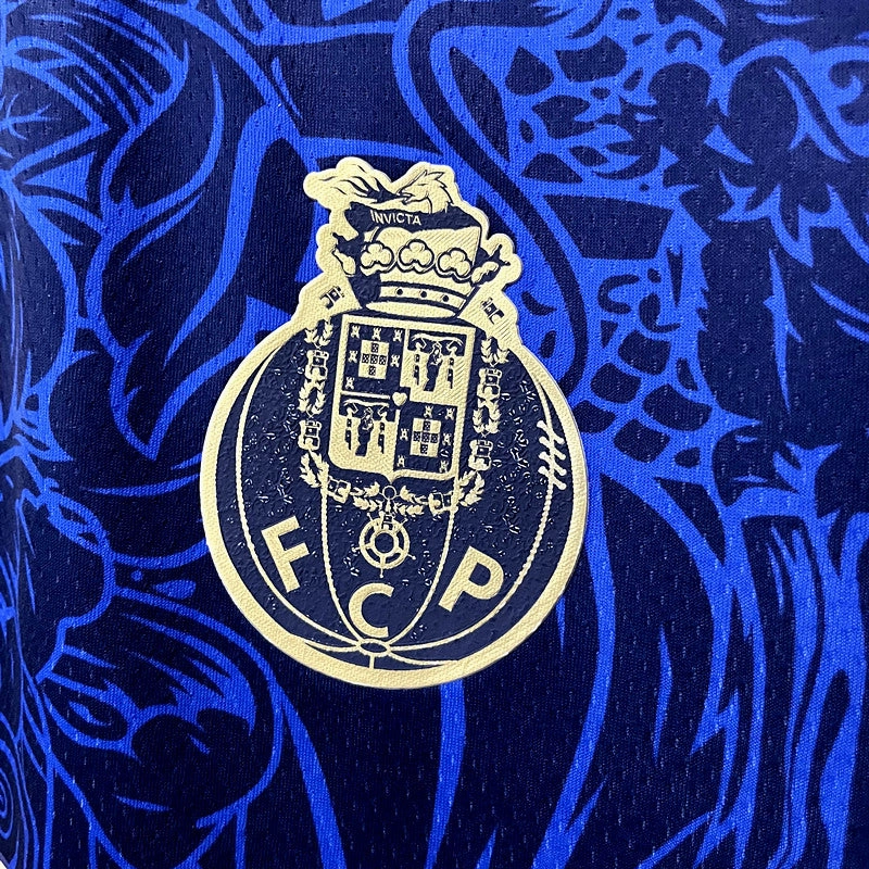 national team fan gear Camisa Porto Edio Especial 22/23 - Verso - Retr