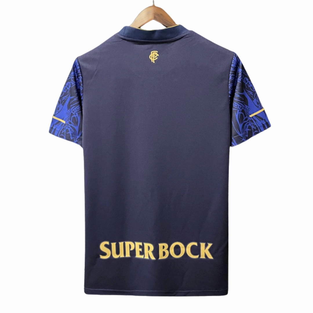 national team fan gear Camisa Porto Edio Especial 22/23 - Verso - Retr