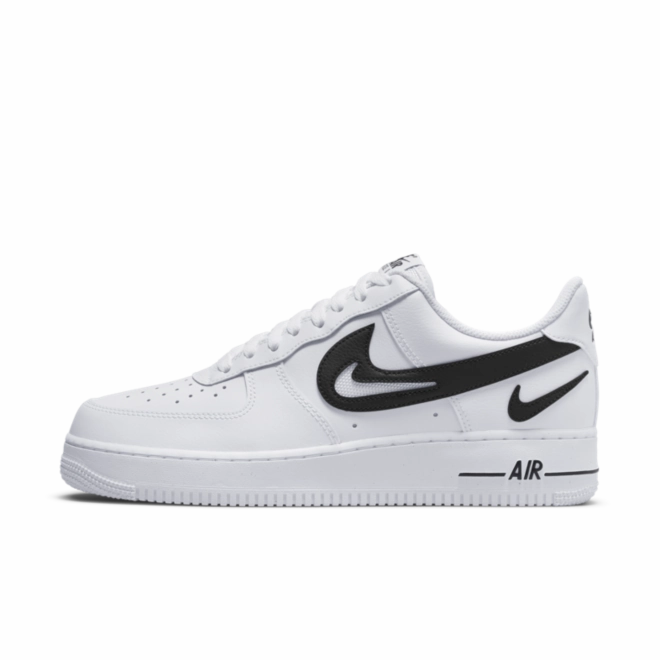 Nike Air Force 1 Low '07 FM Cut Out Swoosh White Black