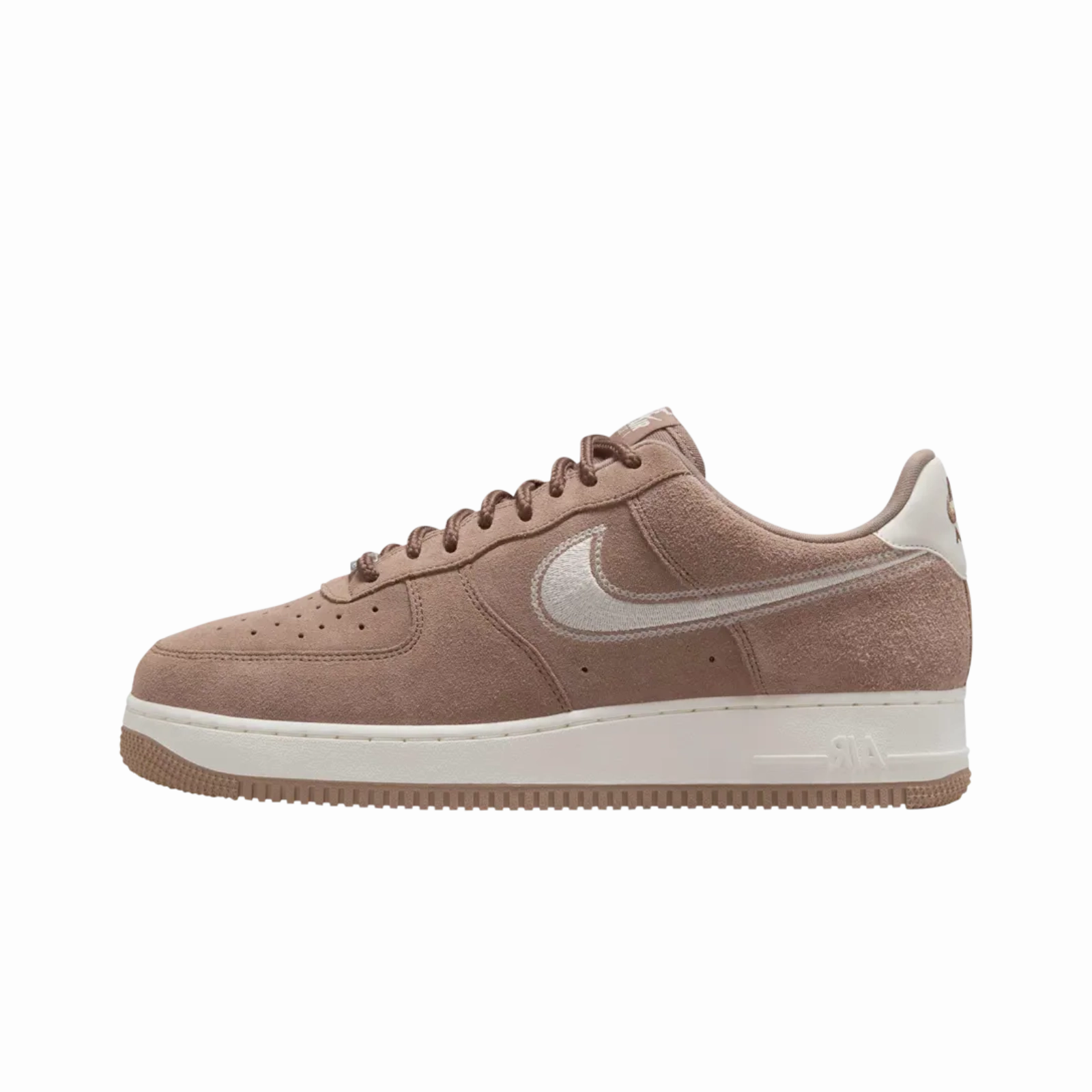 Nike Air Force 1 Low '07 LV8 Mink Brown Embroidered Swoosh