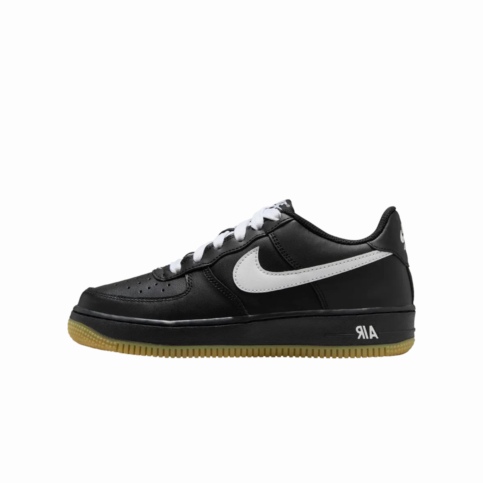 Nike Air Force 1 Low LV8 Black Gum Light Brown White (GS)