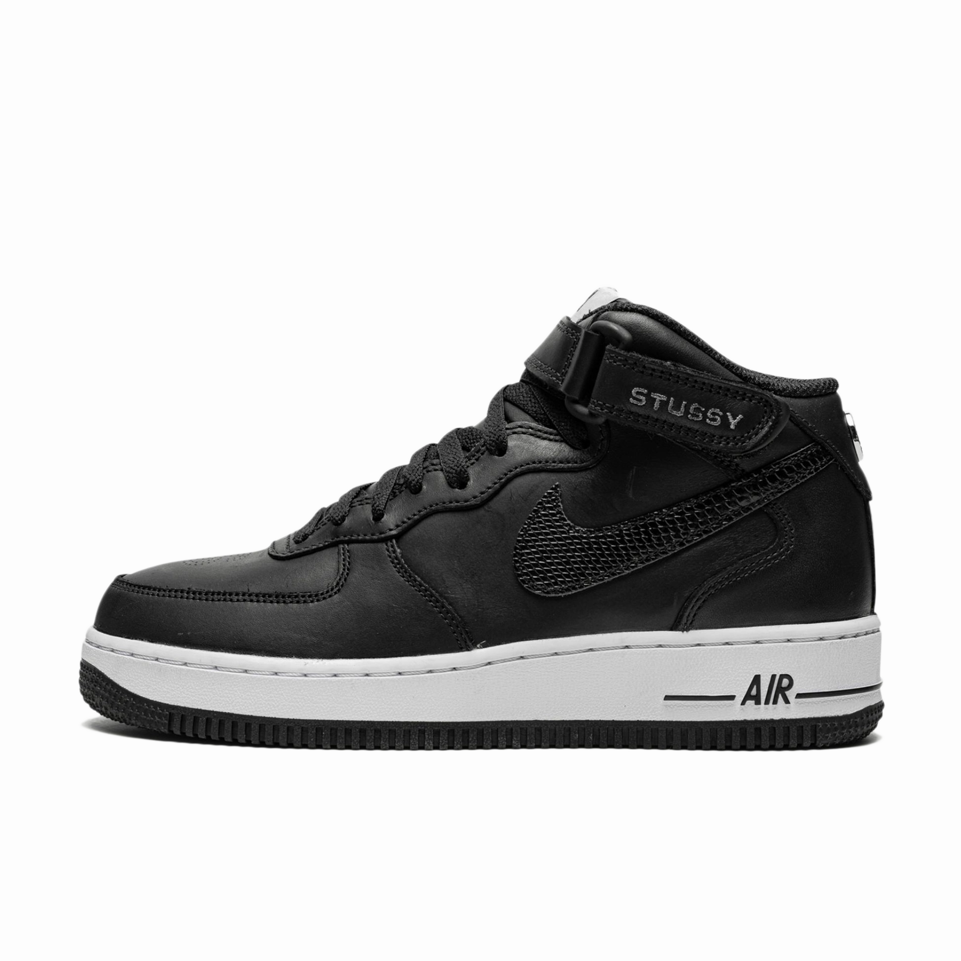 Nike Air Force 1 Mid Stussy Black White
