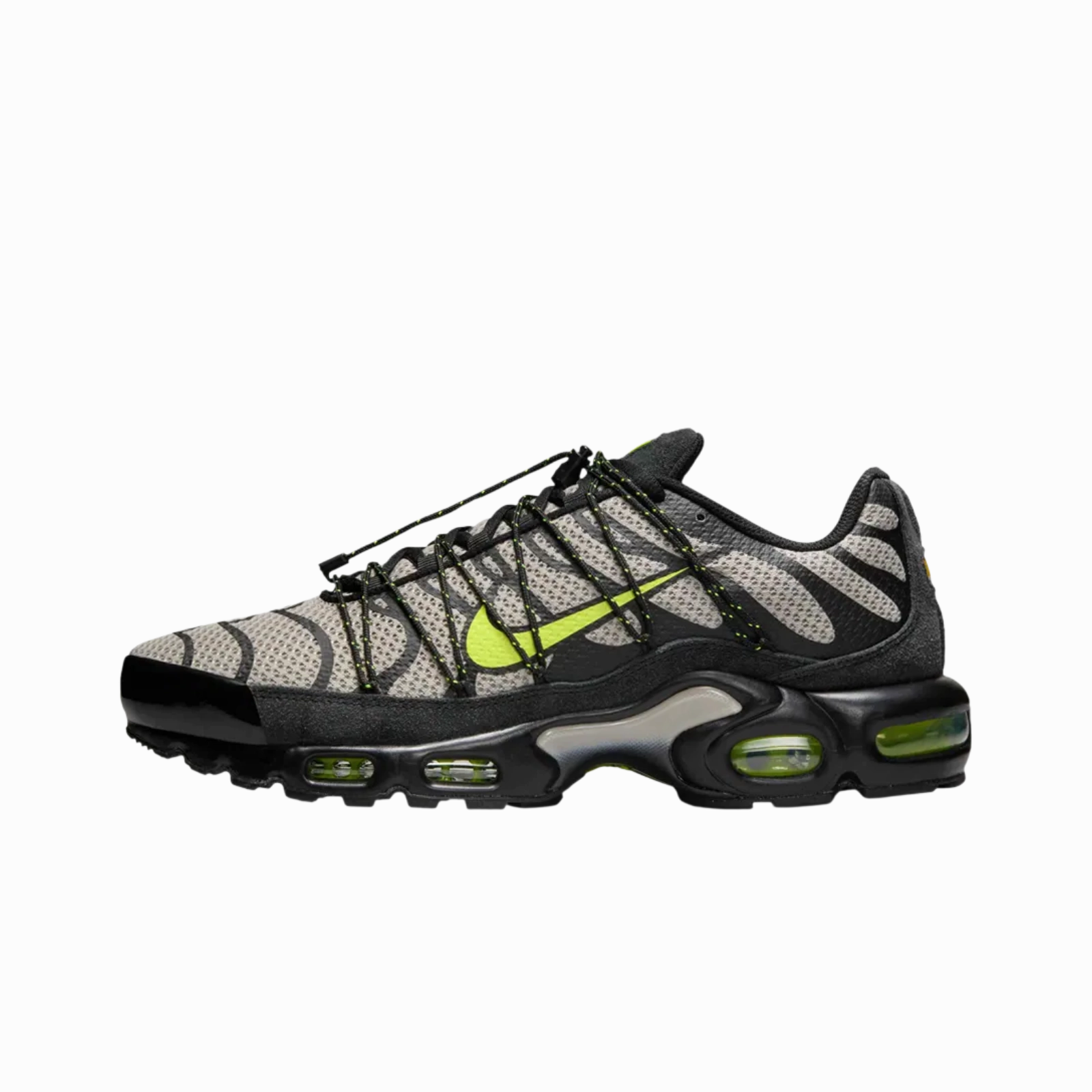 Nike Air Max Plus Utility Black College Grey Volt