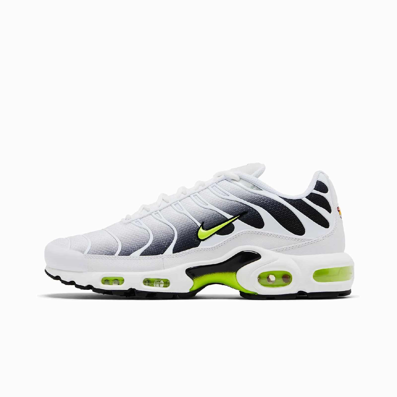 Nike Air Max Plus White Black Volt