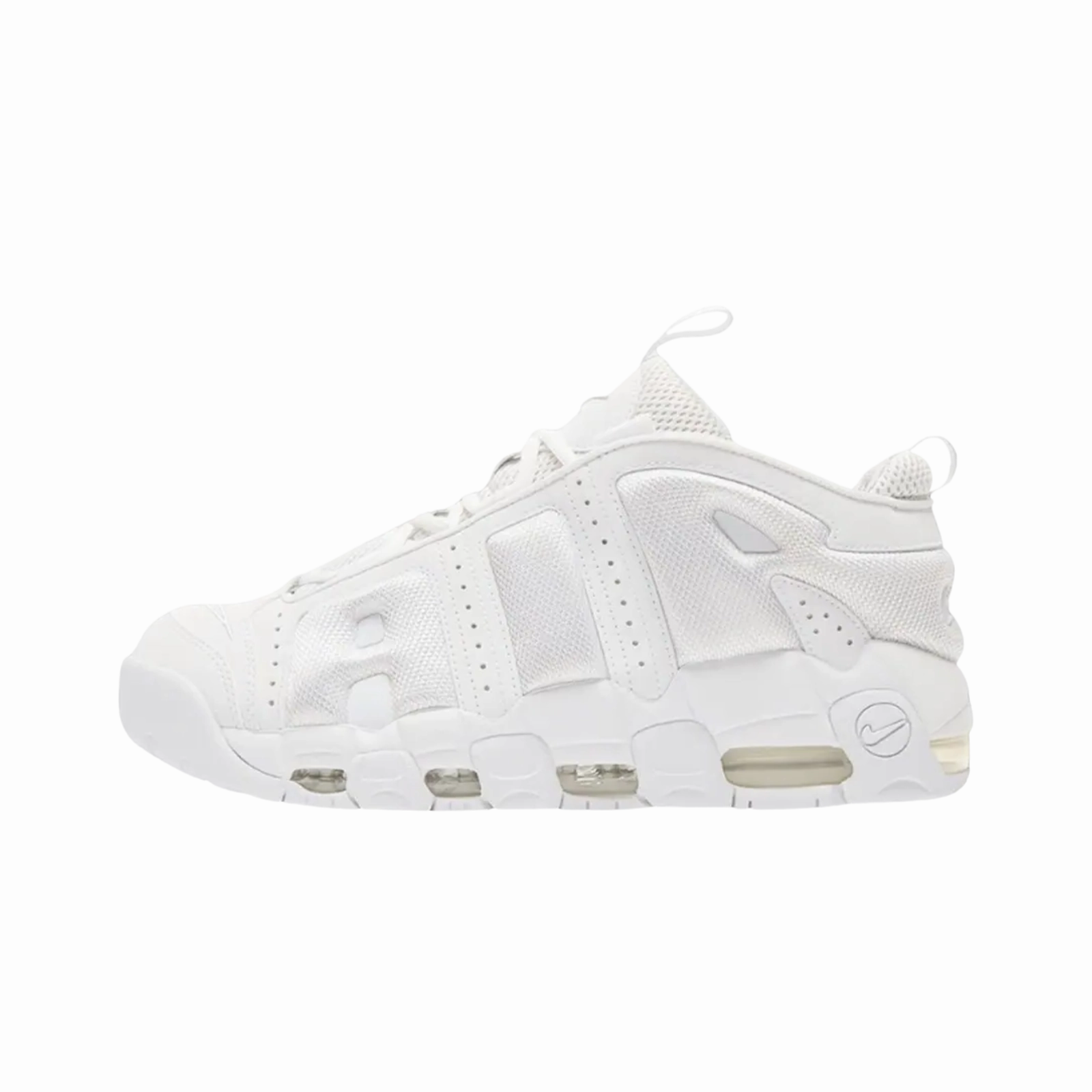 Nike Air More Uptempo Low Triple White