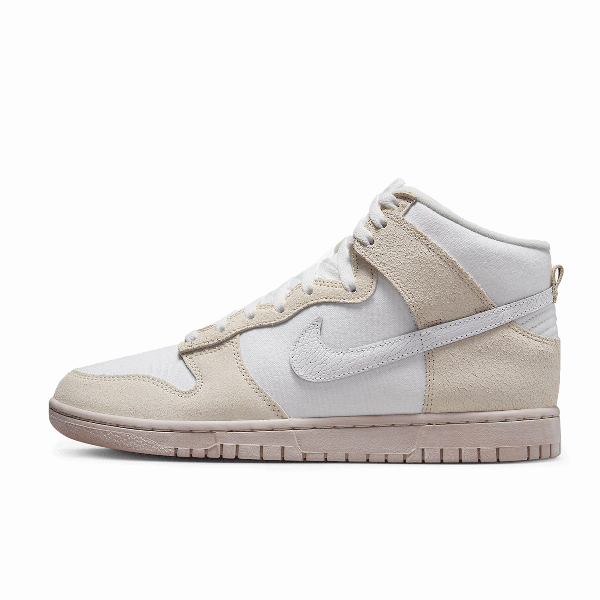 Nike Dunk High Retro PRM Cracked Leather Swoosh